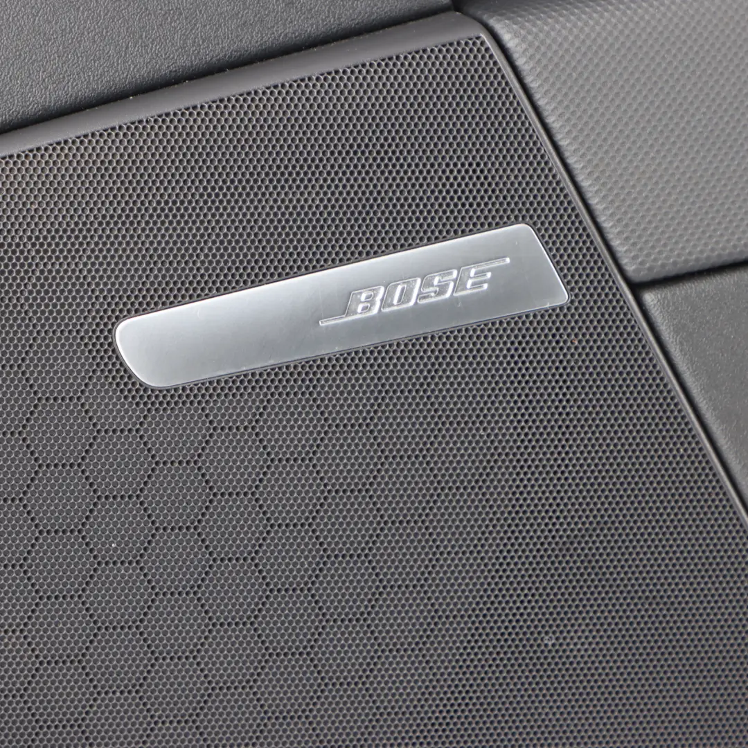 Audi TT 8J Front Door Card Lining Trim Panel Leather Black Right O/S 8J2867104