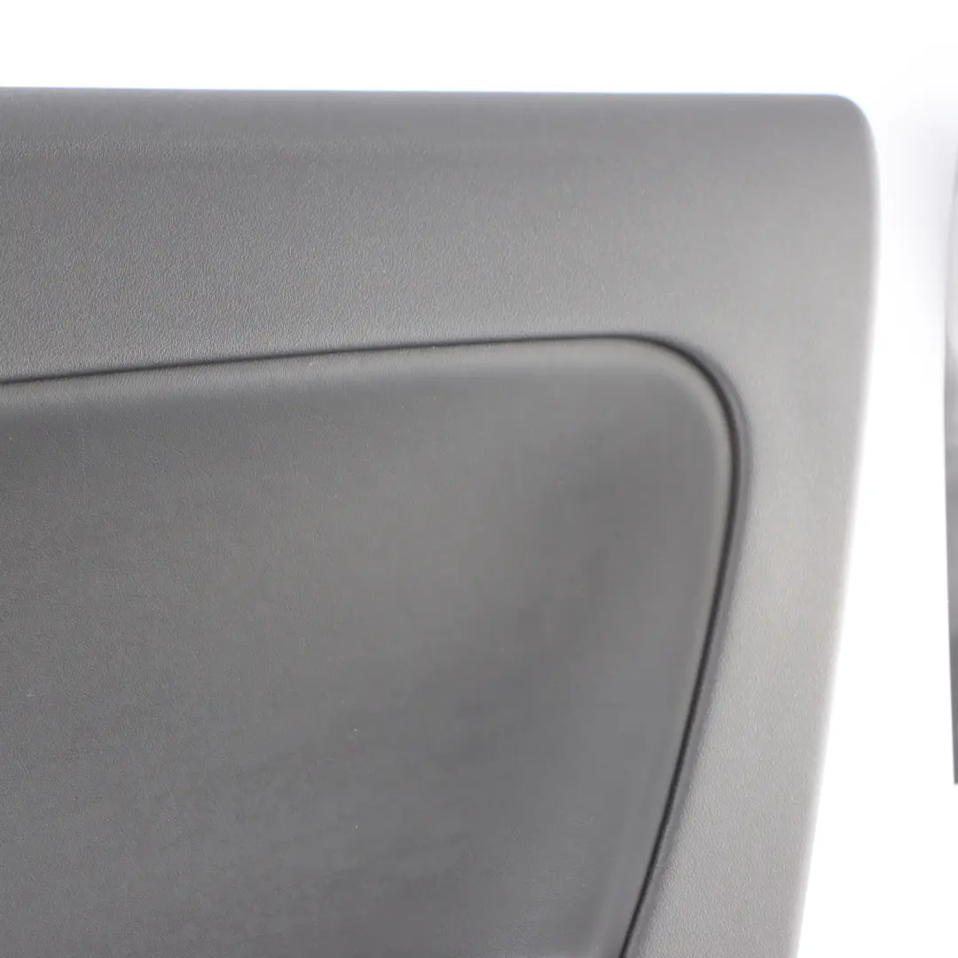 Audi TT 8J Front Door Card Lining Trim Panel Leather Black Right O/S 8J2867104