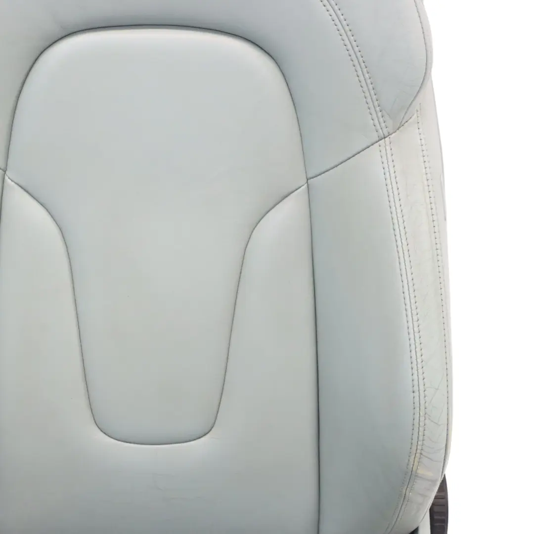 Audi TT 8J Coupe Sport Seat Front Left N/S Feinnappa Leather Ice Blue