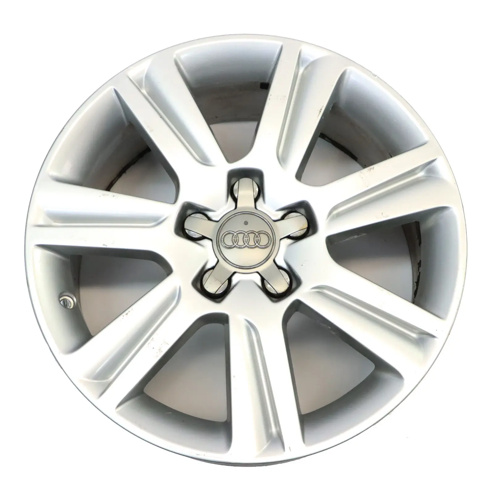 Audi A4 B8 A5 8T Silberne Leichtmetallfelge 17" ET:45 7,5J 8K0601025B