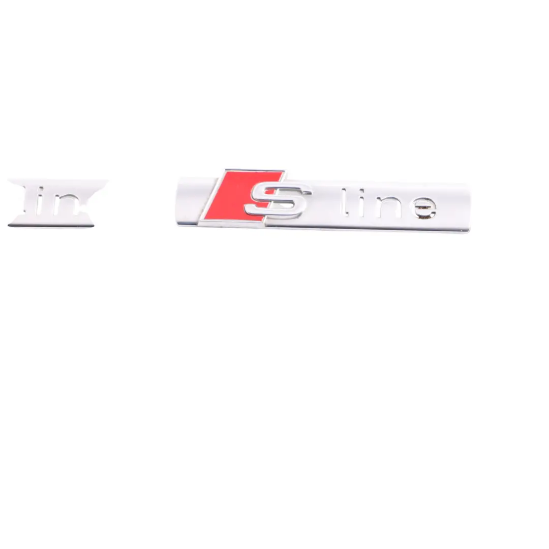 Audi A3 8V Fender Wing S Line Badge Emblem Logo Left Right N/O/S SET 8N0853601A 