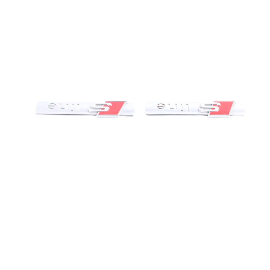 Audi A3 8V Fender Wing S Line Badge Emblem Logo Left Right N/O/S SET 8N0853601A 