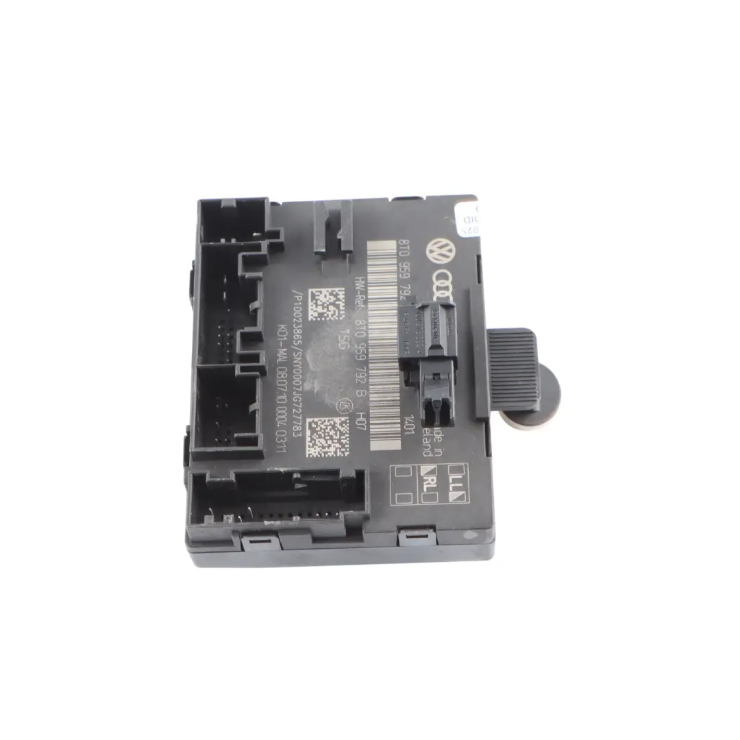 Audi A5 8T Front Door Module Control Unit Module ECU Left N/S 8T0959792B
