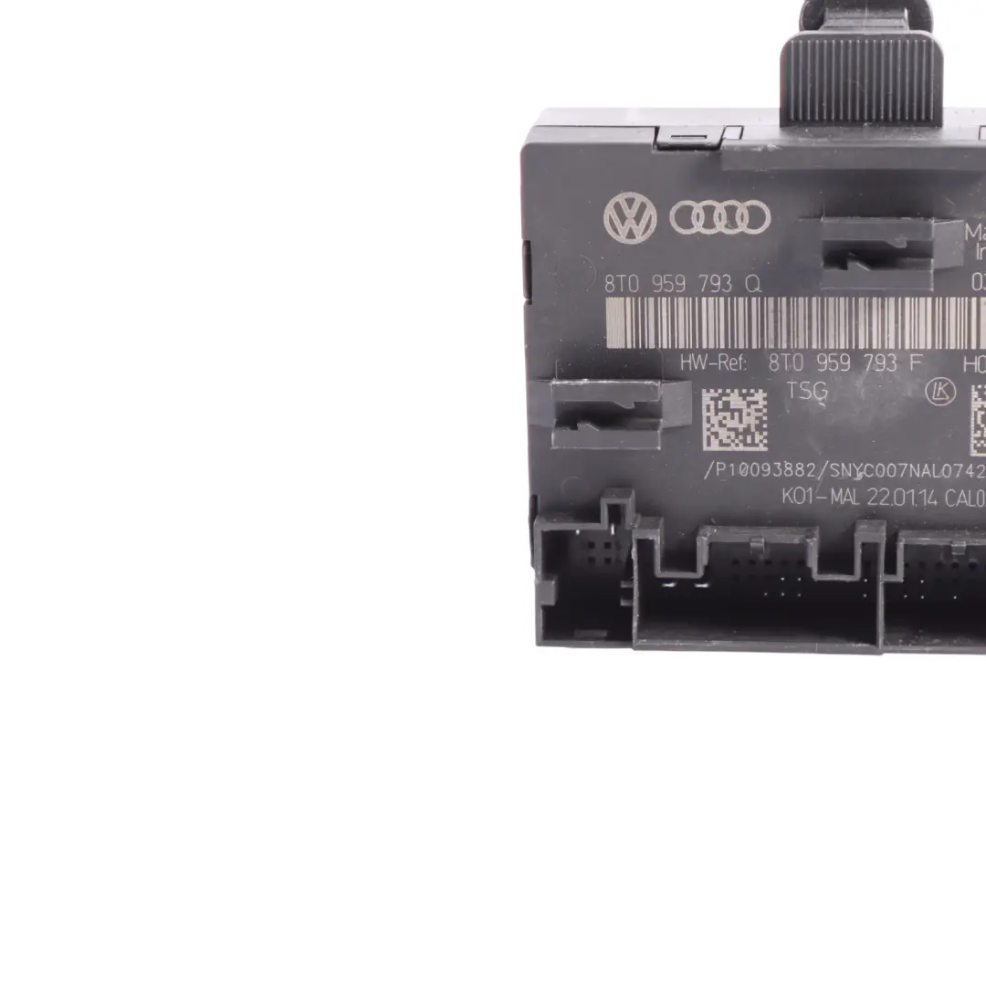 Audi A4 B8 Front Door Control Module Unit Driver's Side 8T0959793Q