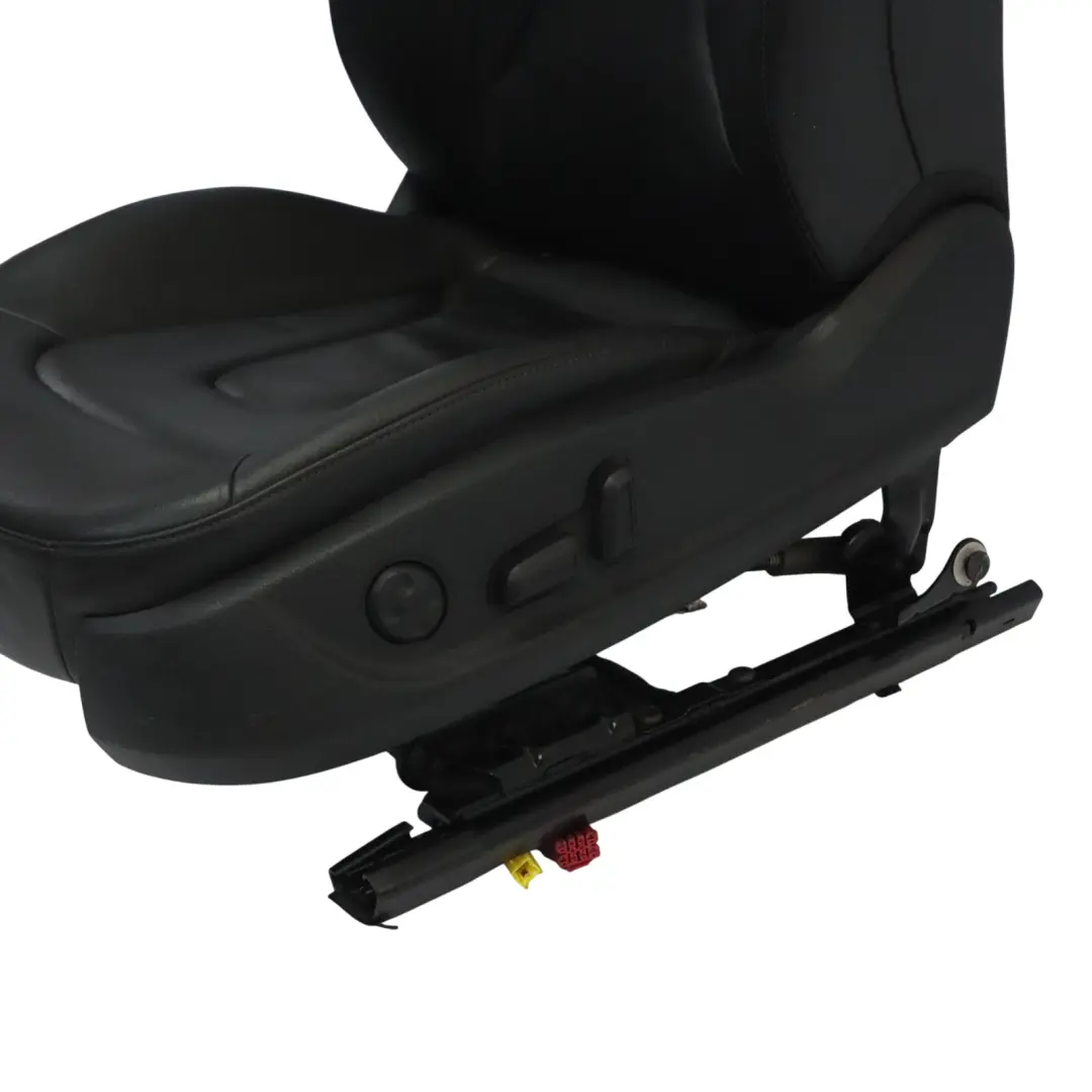 Audi A5 8T Sportback Asiento Delantero Izquierdo Cuero Eléctrico Soul Negro