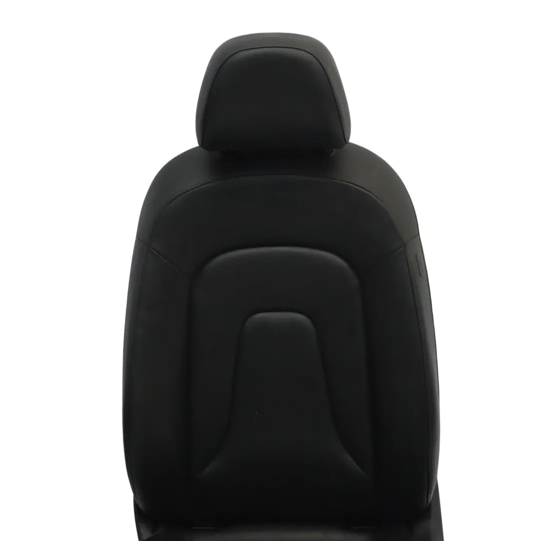 Audi A5 8T Sportback Asiento Delantero Izquierdo Cuero Eléctrico Soul Negro