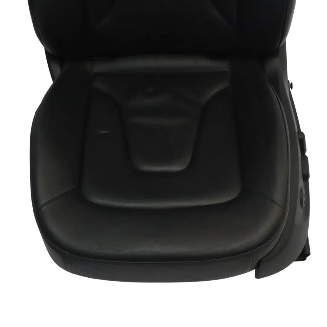 Audi A5 8T Sportback Asiento Delantero Izquierdo Cuero Eléctrico Soul Negro