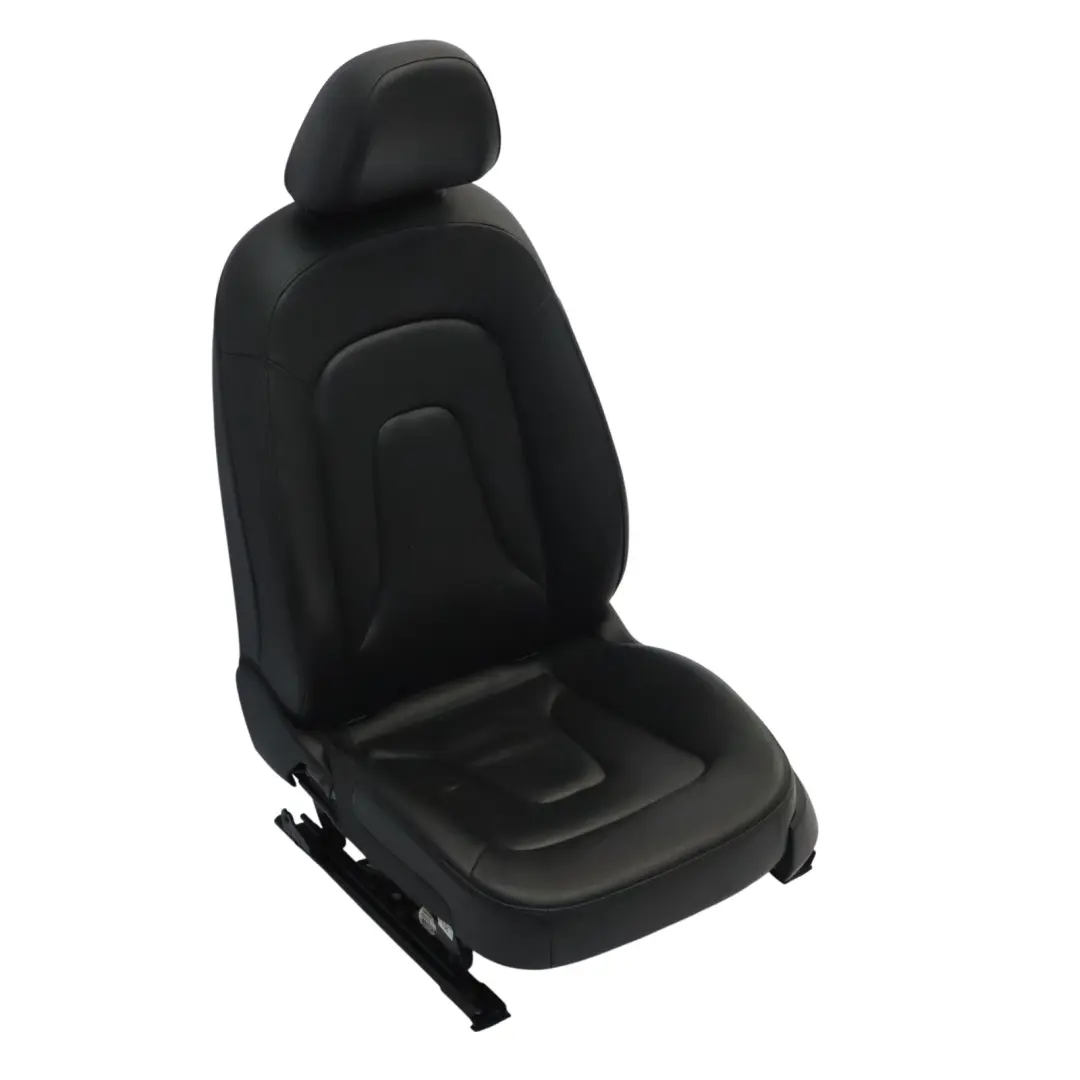 Audi A5 8T Sportback Asiento Delantero Izquierdo Cuero Eléctrico Soul Negro