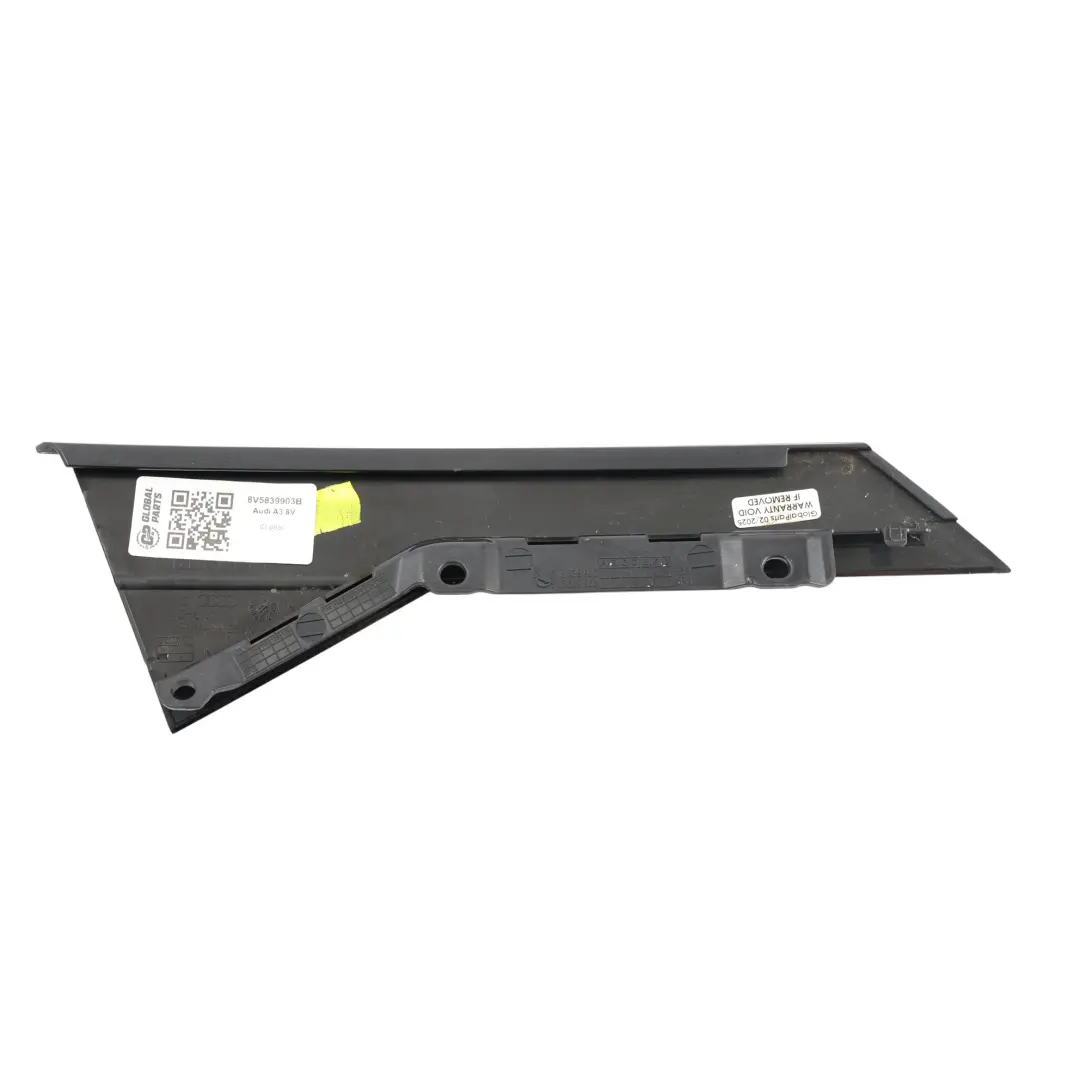 Audi A3 8V Cover Column Pillar C Left N/S Trim Strip Black 8V5839903B