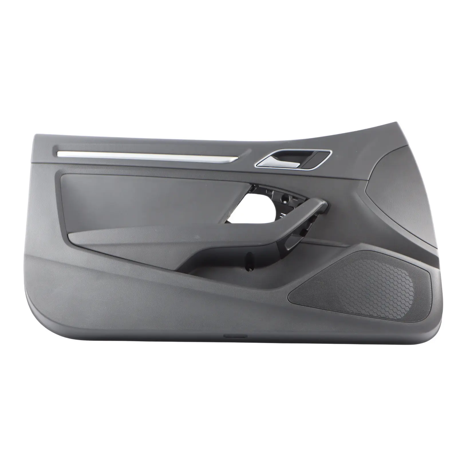 Audi S3 8V Cabrio Front Door Card Trim Panel Left N/S Black Leather 8V7867103A