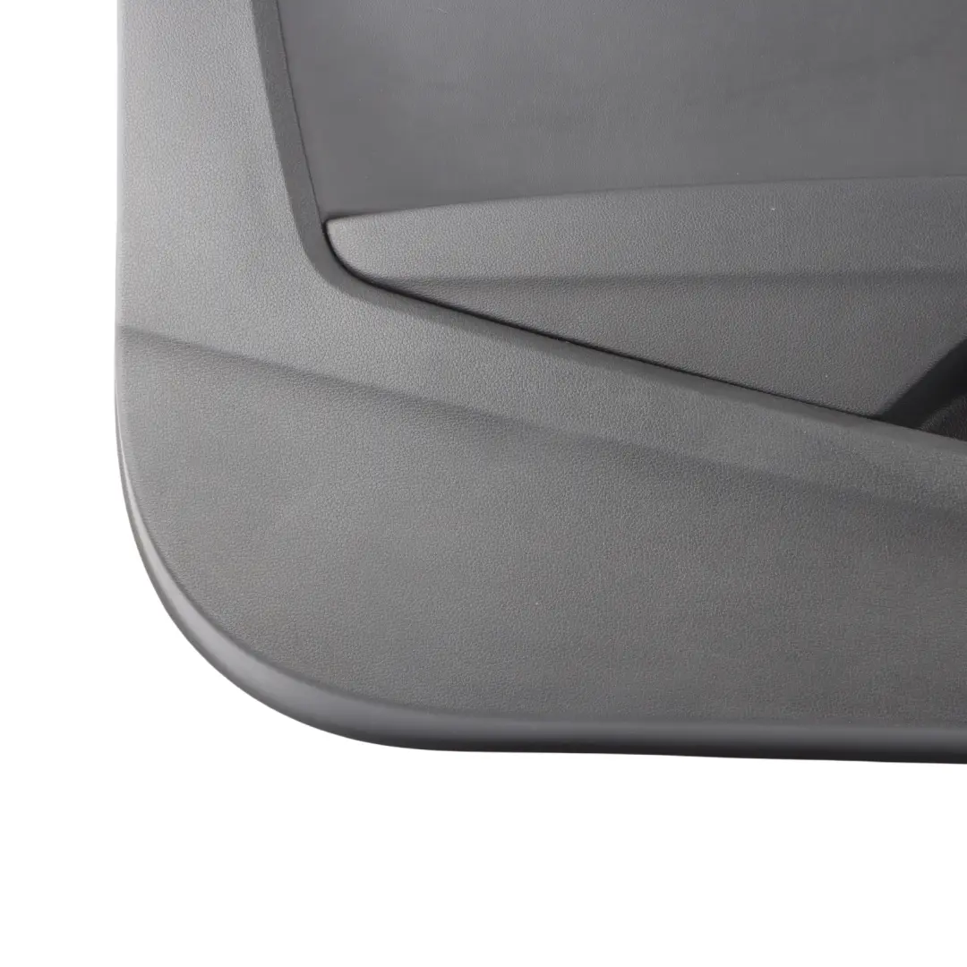 Audi S3 8V Cabrio Front Door Card Trim Panel Left N/S Black Leather 8V7867103A