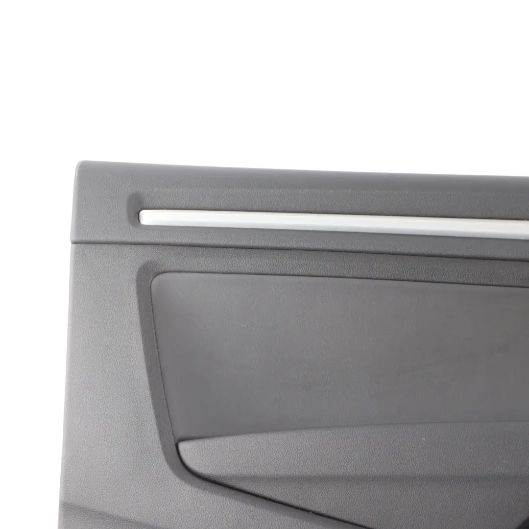 Audi S3 8V Cabrio Front Door Card Trim Panel Left N/S Black Leather 8V7867103A
