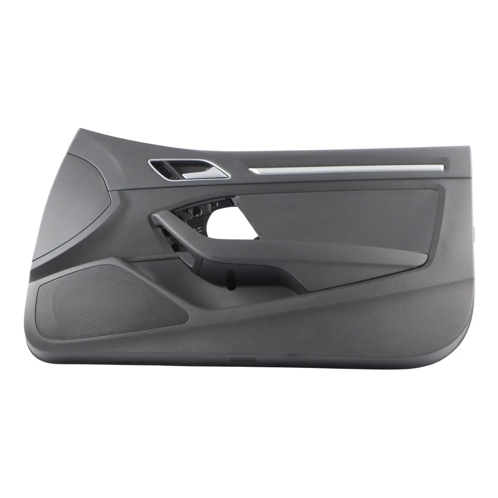 Audi S3 8V Cabrio Front Door Card Trim Panel Right O/S Black Leather 8V7867104A
