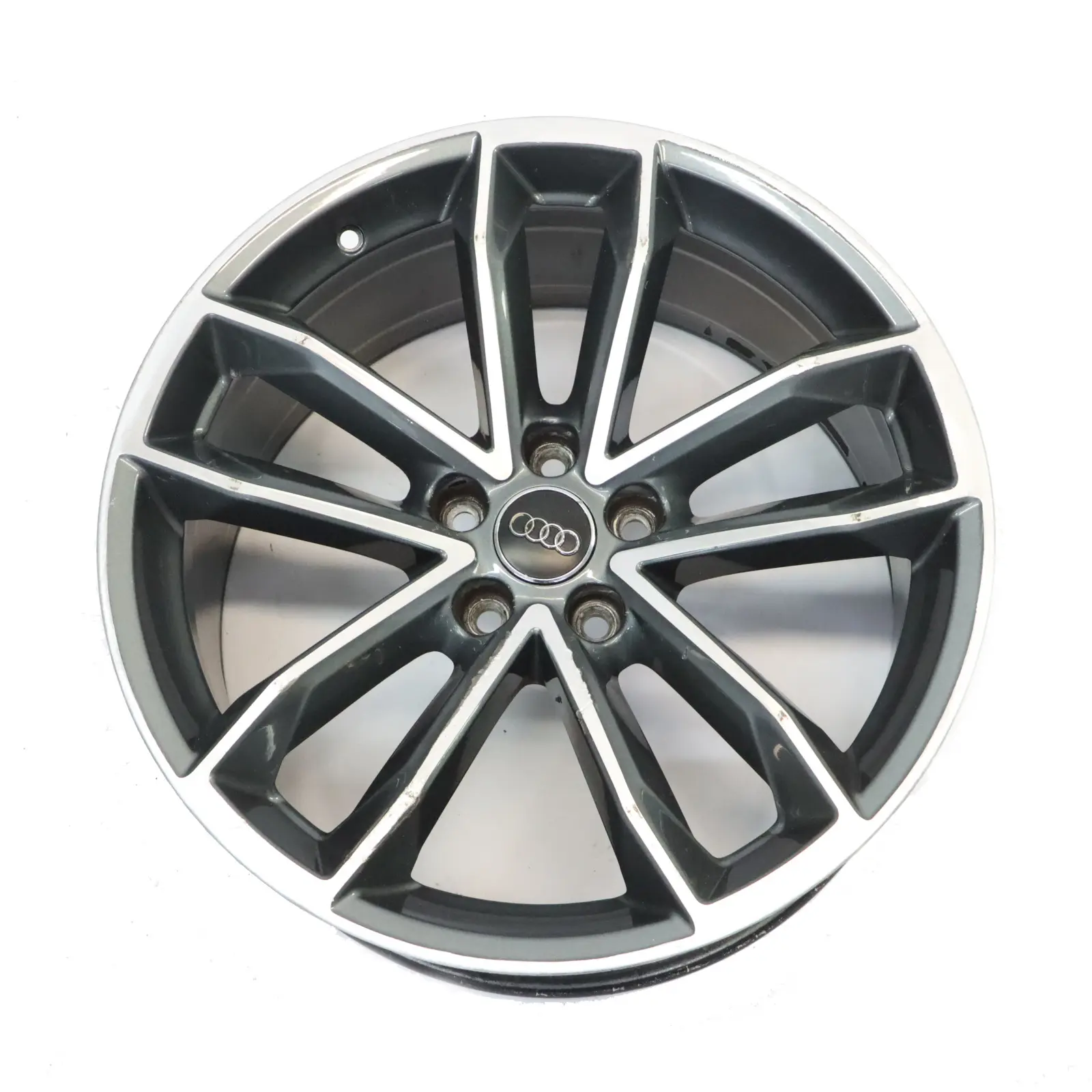 Audi A5 S5 5F Bicolor Grey Wheel Light Alloy Rim 19" 8,5J ET:32 8W0601025DF