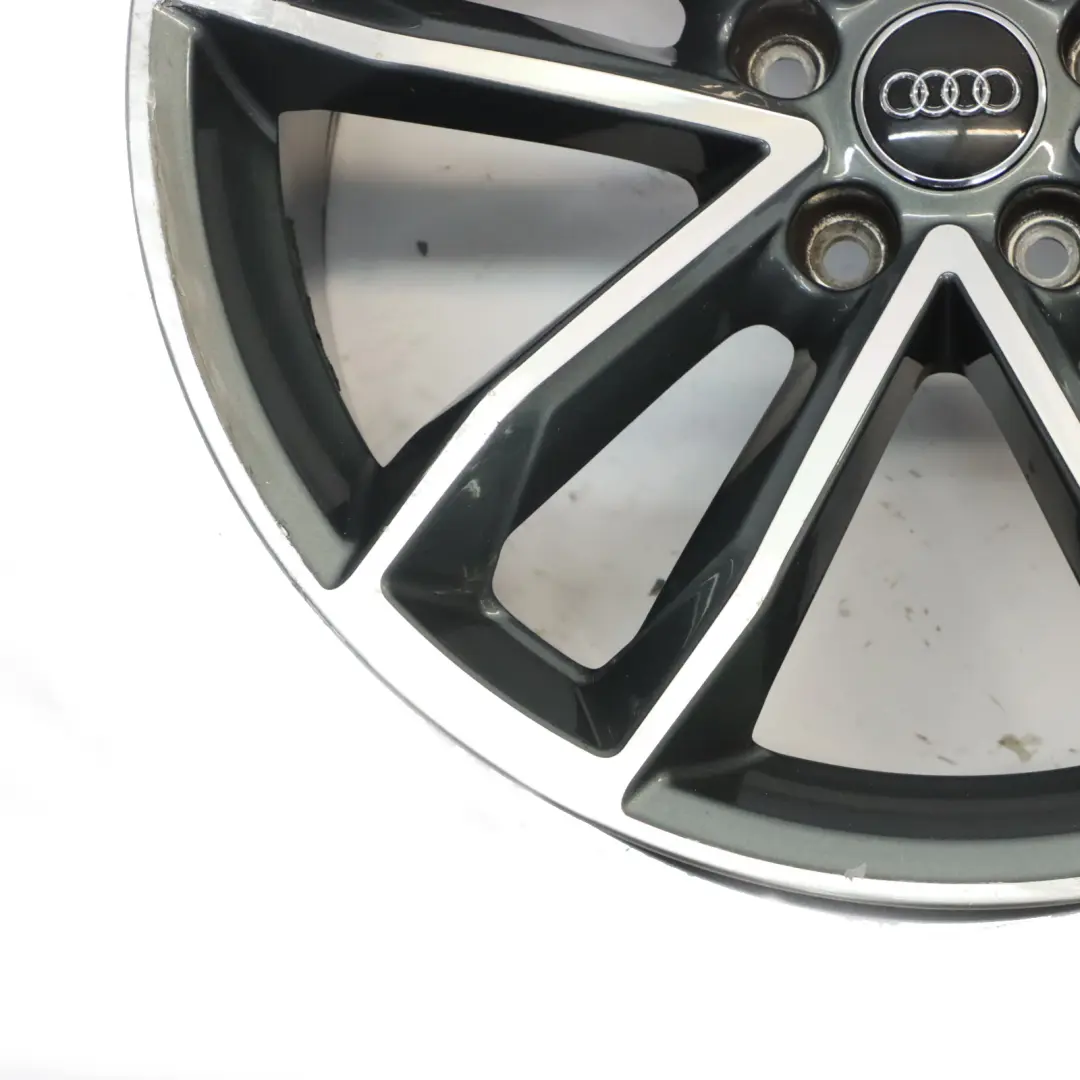 Audi A5 S5 5F Felga Aluminiowa Dwukolorowa Szara 19" 8,5J ET:32 8W0601025DF