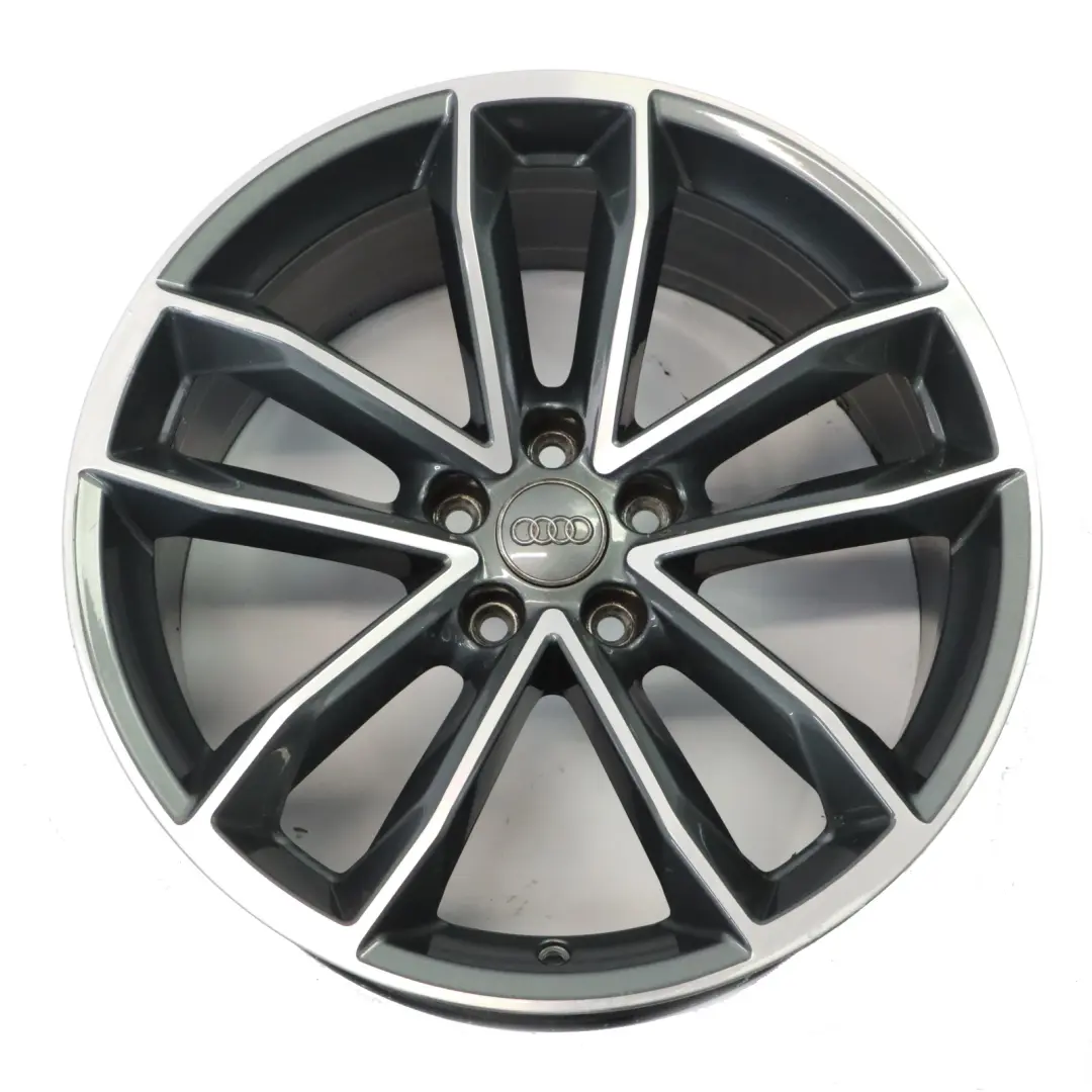 Audi A5 S5 5F Bicolor Grey Wheel Light Alloy Rim 19" 8,5J ET:32 8W0601025DF