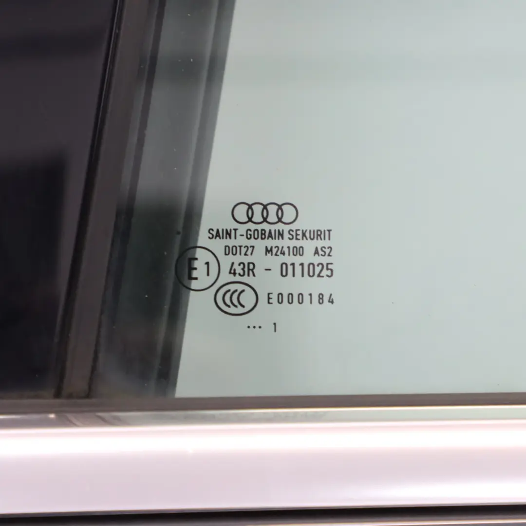 Audi A4 B9 Avant Rear Door Left N/S Manhattan Grey Metallic - X7L