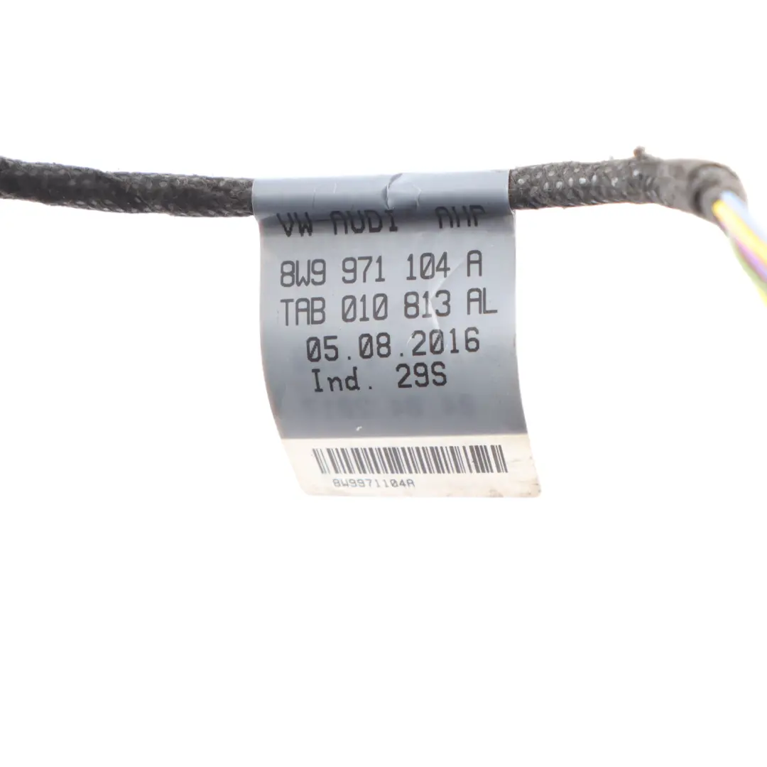 Audi S4 B9 Wiring Loom Set PDC Rear Complete Harness Parking Sensor 8W9971104A