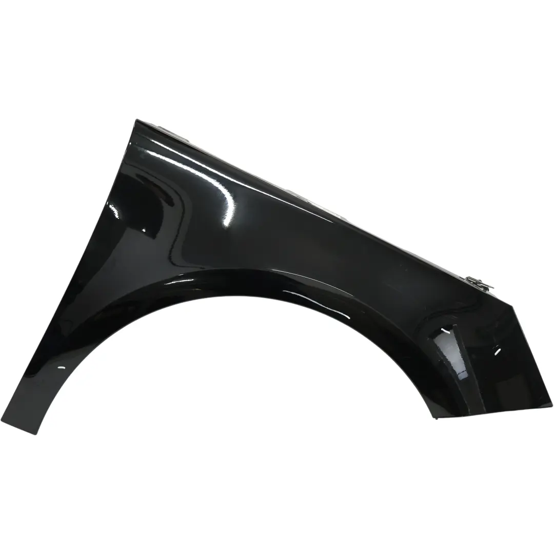 Audi A1 8X Side Panel Front Right O/S Wing Fender Brilliant Black Metallic - Y9B