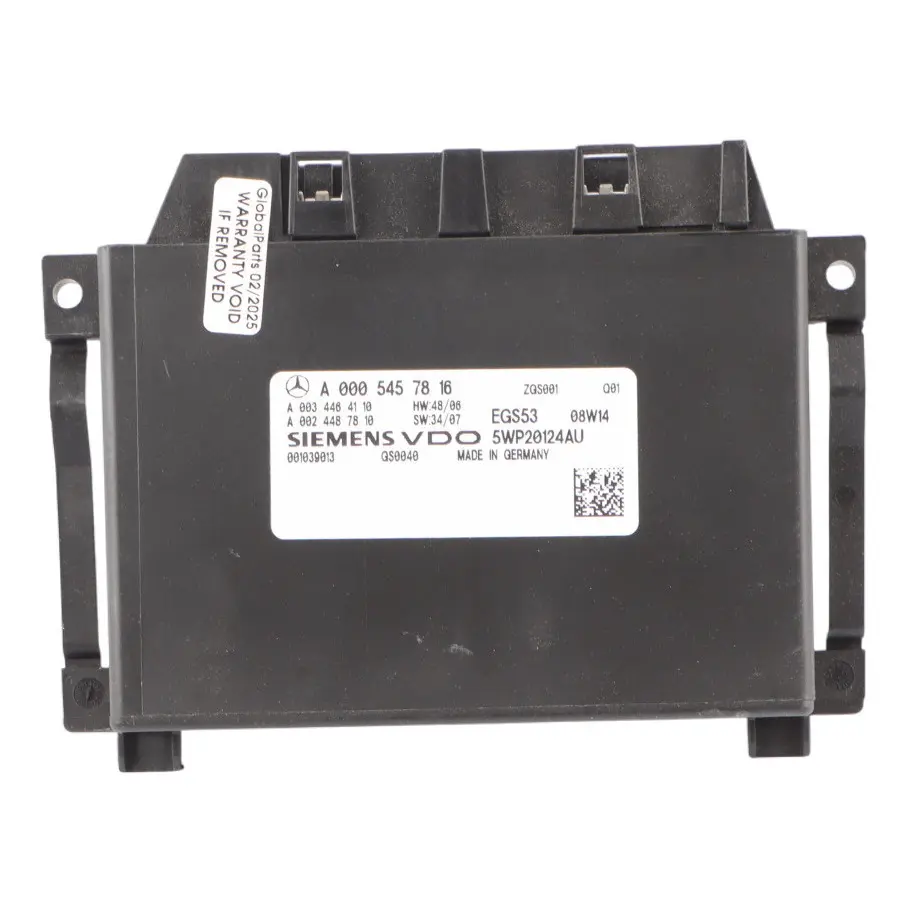 Mercedes SLK R171 Automatic Gearbox Control Module Unit ECU A0005457816
