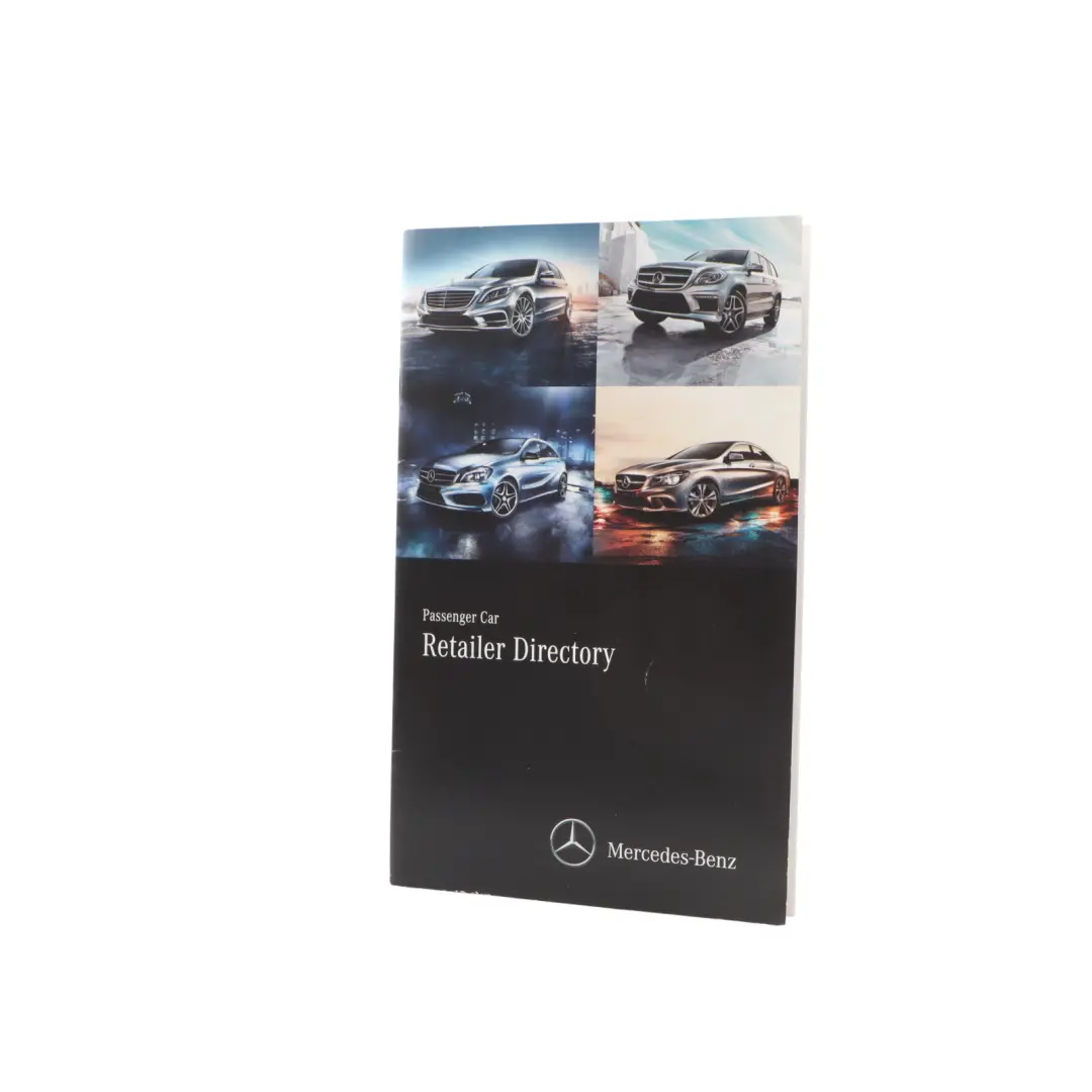 Owner's Handbook Mercedes X166 Service Booklet Instructions Pouch Case Wallet