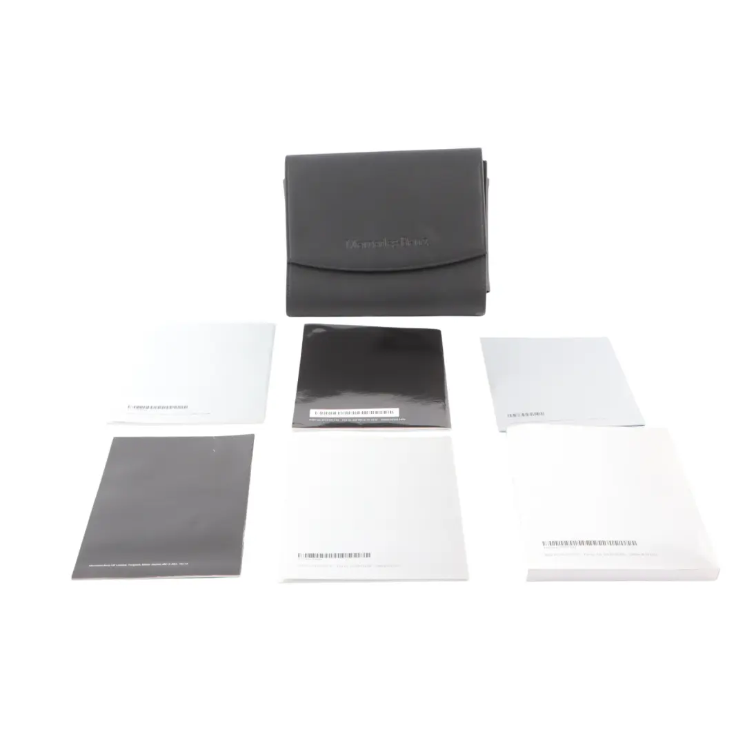 Owner's Handbook Mercedes X166 Service Booklet Instructions Pouch Case Wallet