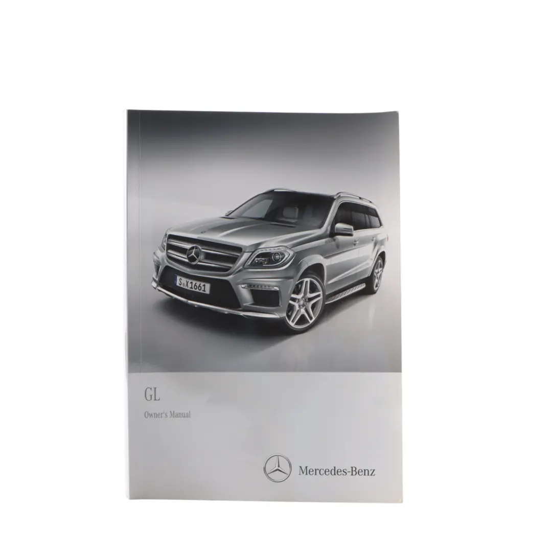 Owner's Handbook Mercedes X166 Service Booklet Instructions Pouch Case Wallet