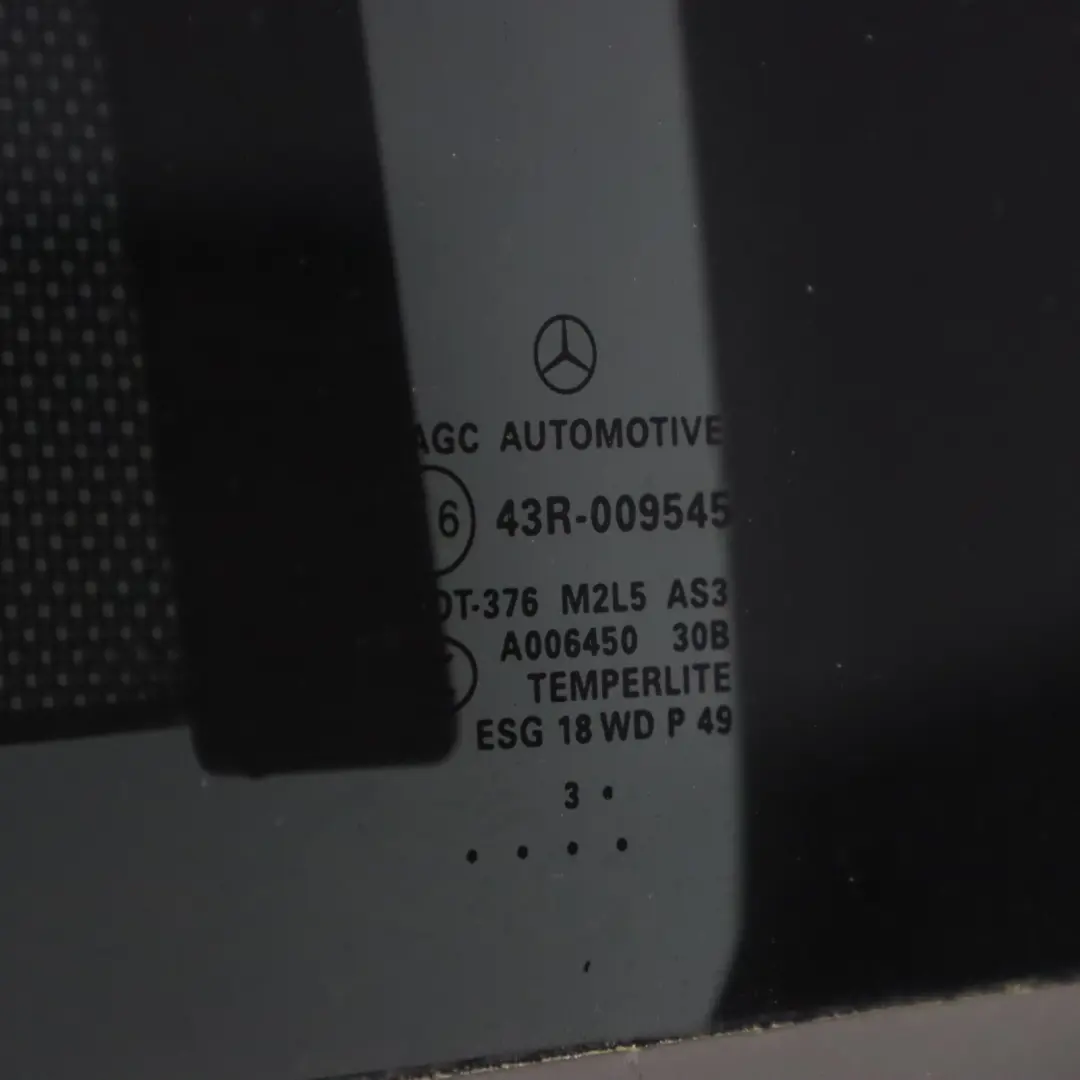 Mercedes ML X166 Tür Hinten Links Obsidianschwarz Metallic - 197