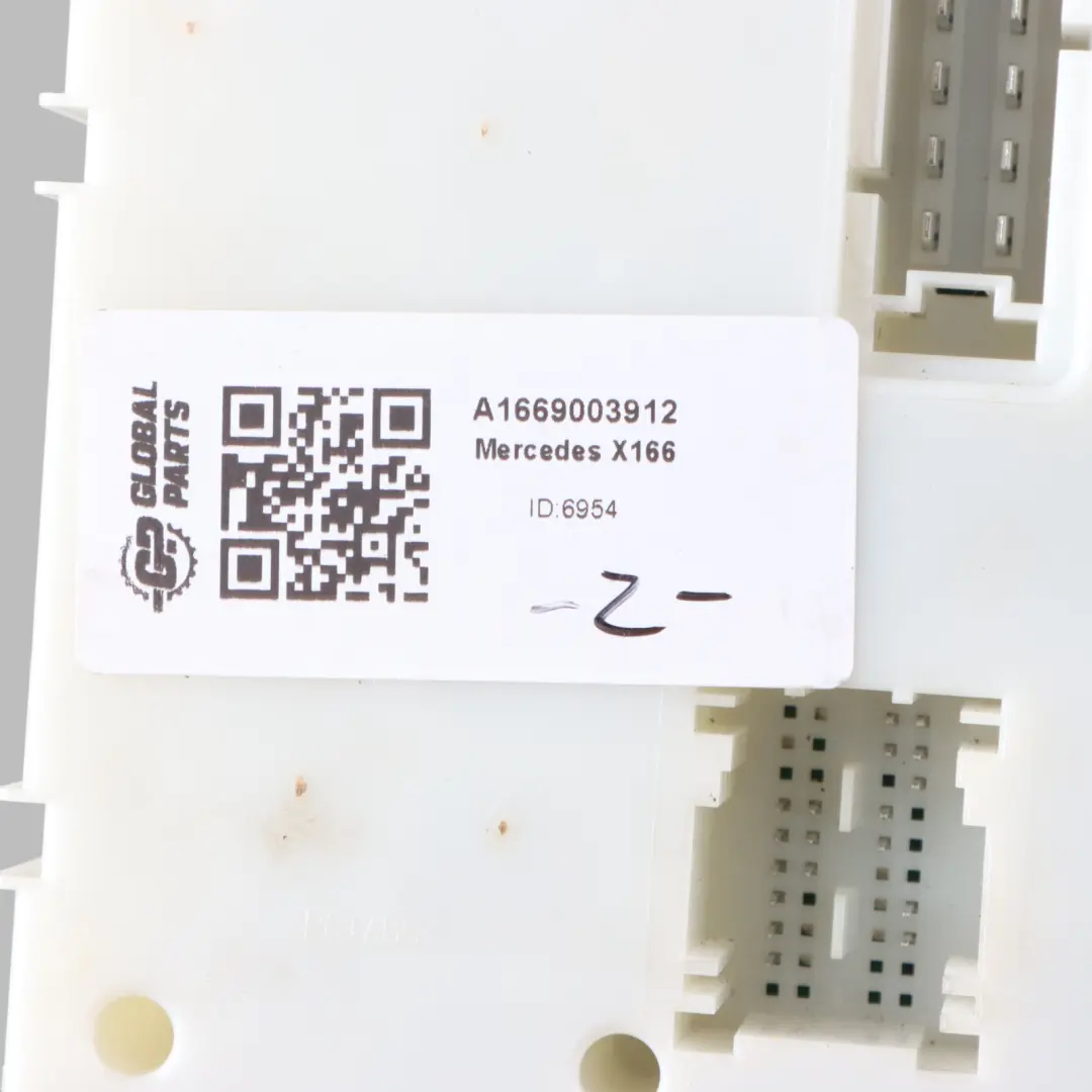 Mercedes X166 Rear SAM Control Fuse Box Module Unit ECU A1669003912