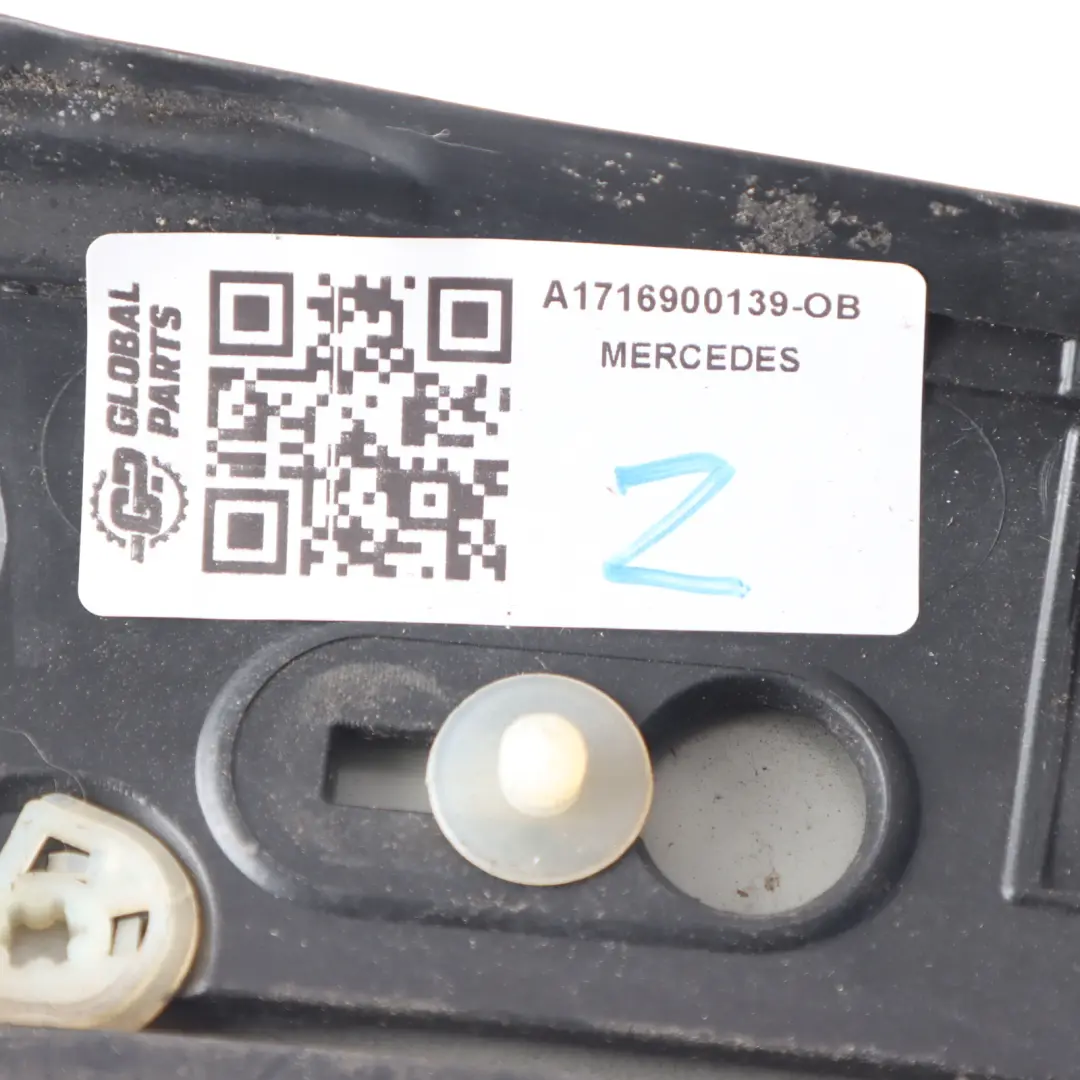 Mercedes R171 Windscreen A-Pillar Trim Left N/S Obsidian Black - 197 A1716900139