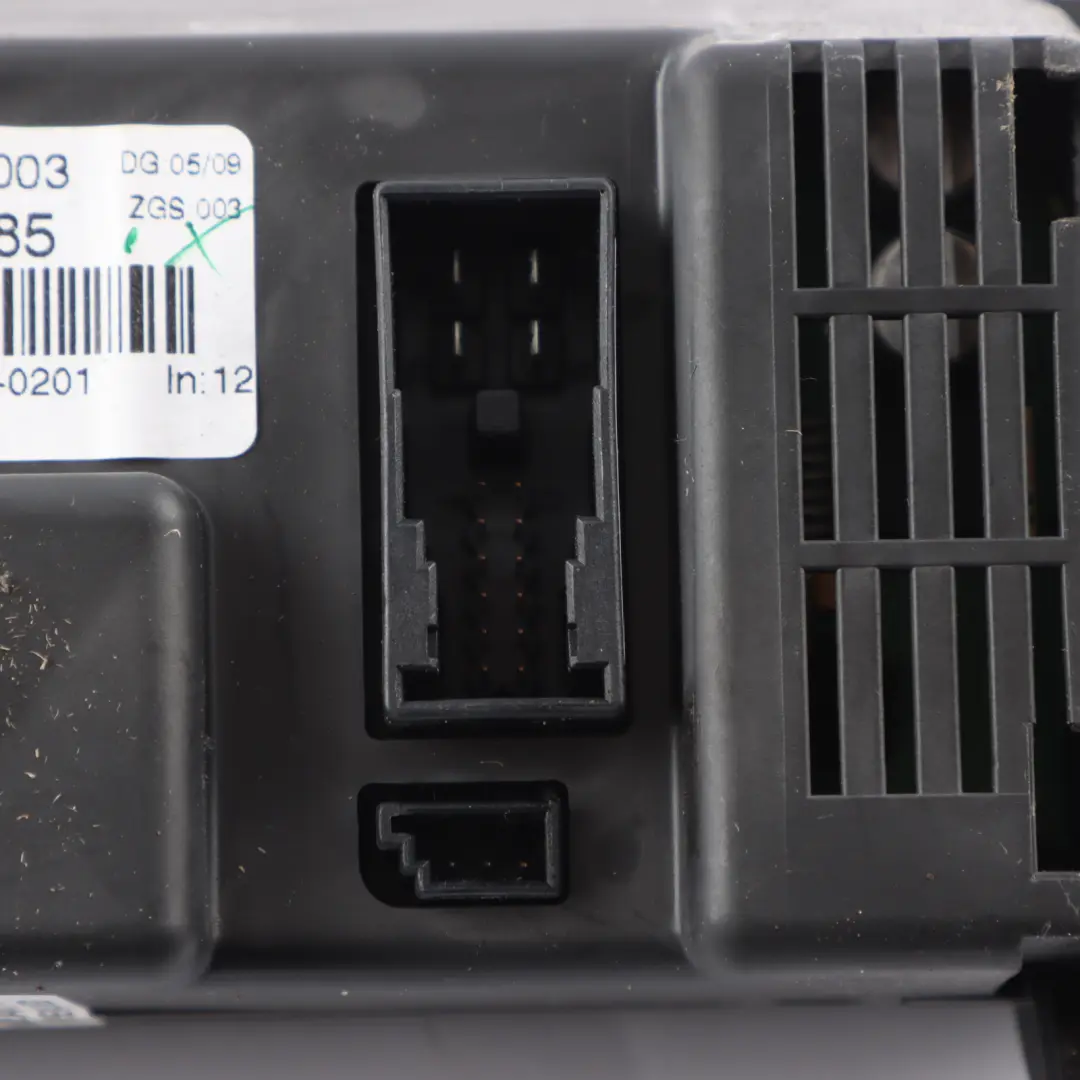 Mercedes SLK R171 AC Air Conditioning Climate Control Switch Panel A1718301085