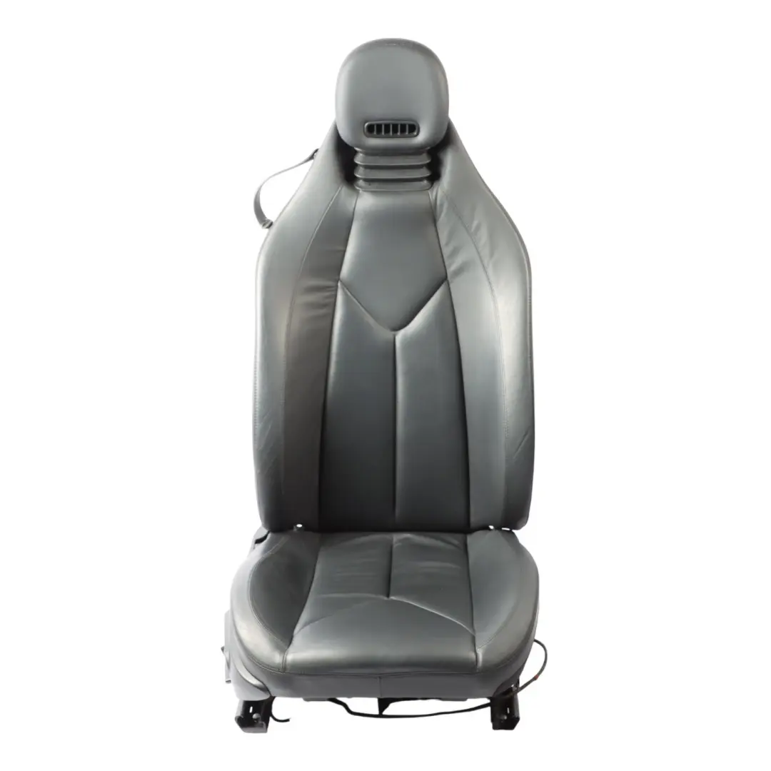 Front Seat Mercedes R171 Right O/S Heated Leather Semi-Aniline Black Memory