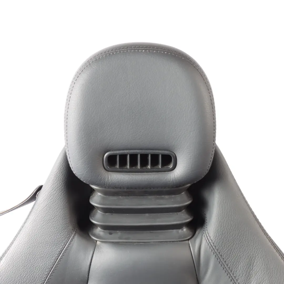 Front Seat Mercedes R171 Right O/S Heated Leather Semi-Aniline Black Memory