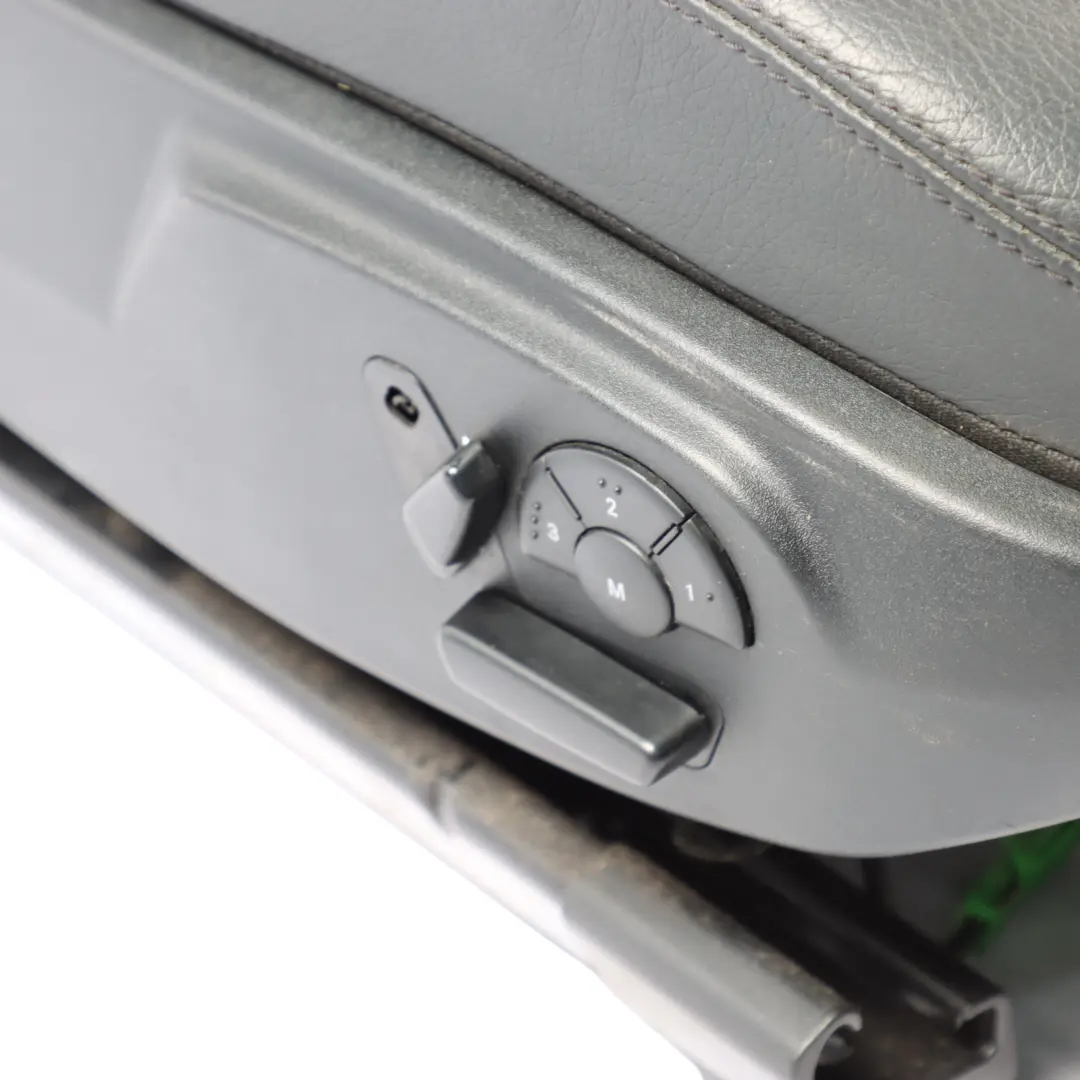 Front Seat Mercedes R171 Right O/S Heated Leather Semi-Aniline Black Memory