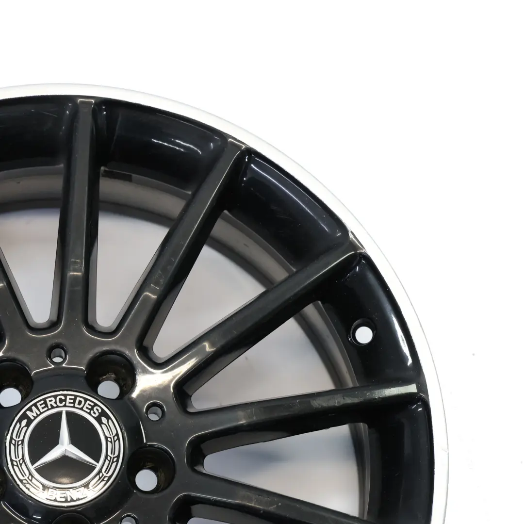 Mercedes W176 W246 AMG Black Wheel Alloy Rim 18" ET:52 7.5J A1764010200