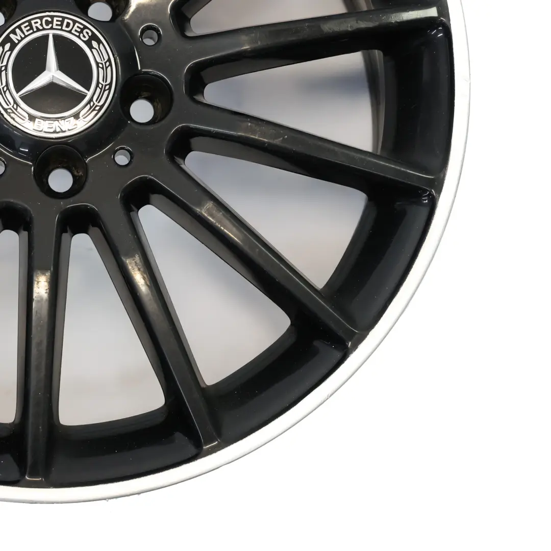 Mercedes W176 W246 AMG Black Wheel Alloy Rim 18" ET:52 7.5J A1764010200