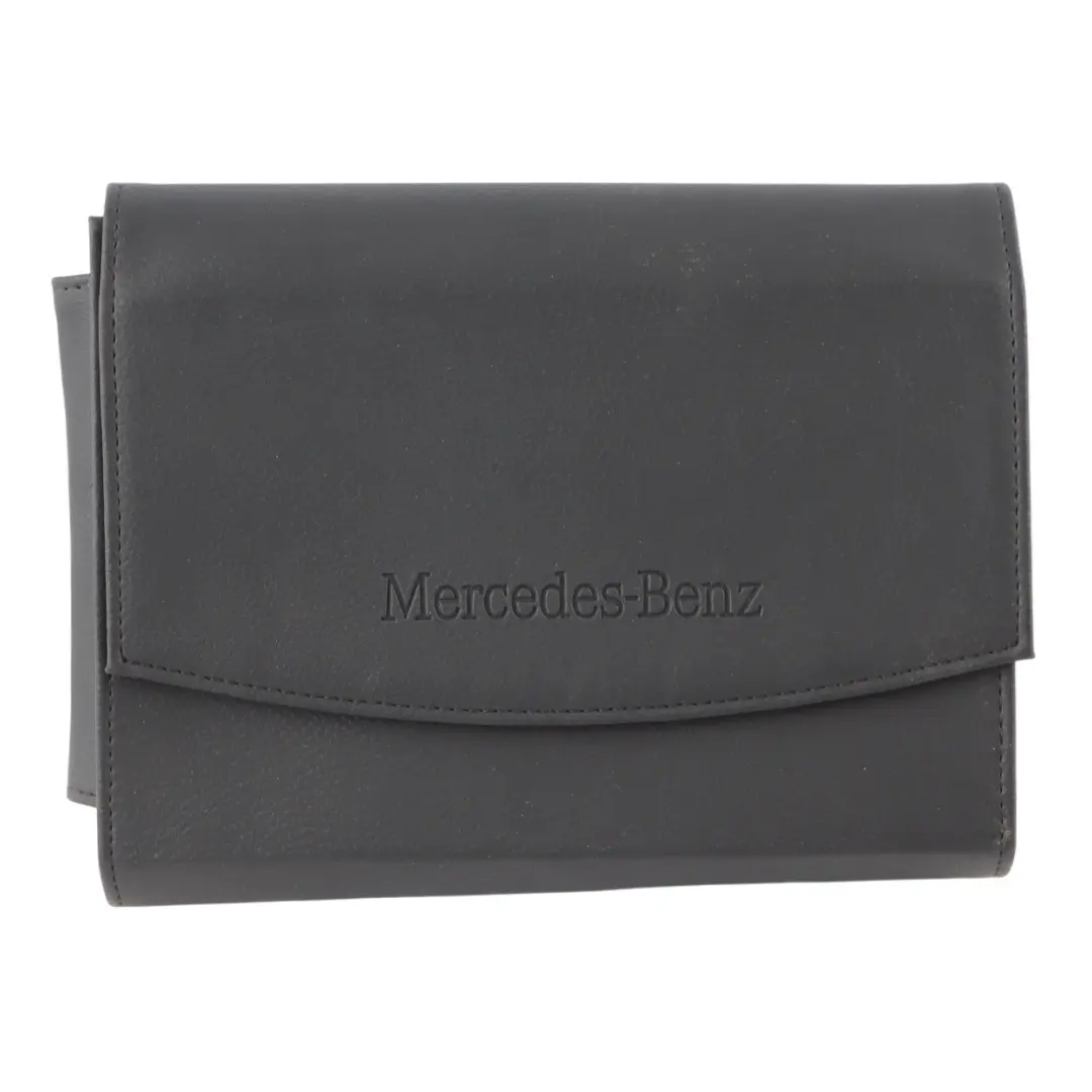 Mercedes W176 Owner's Handbook Service Booklet Slipcase Pouch Case Wallet