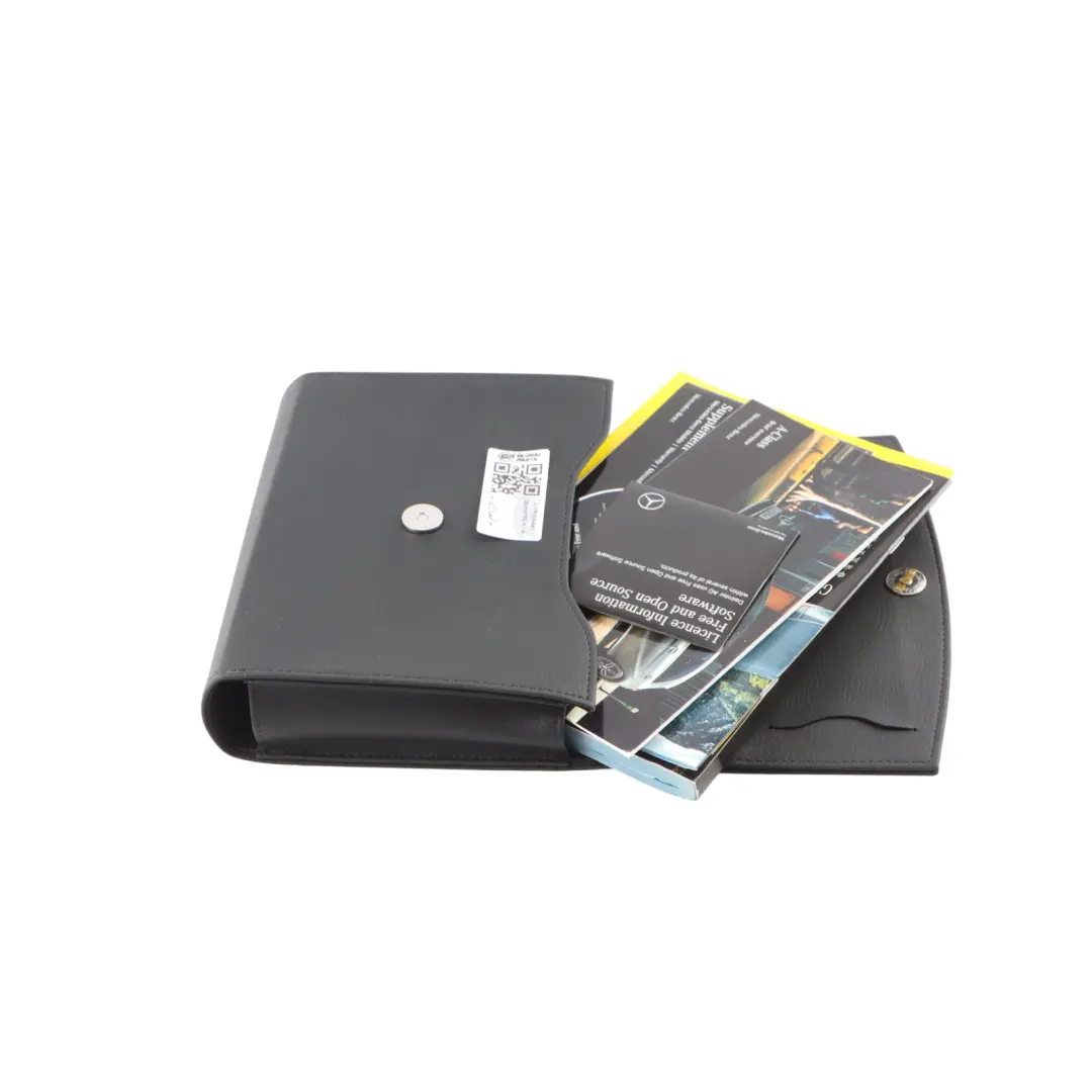 Mercedes W176 Owner's Handbook Service Booklet Slipcase Pouch Case Wallet