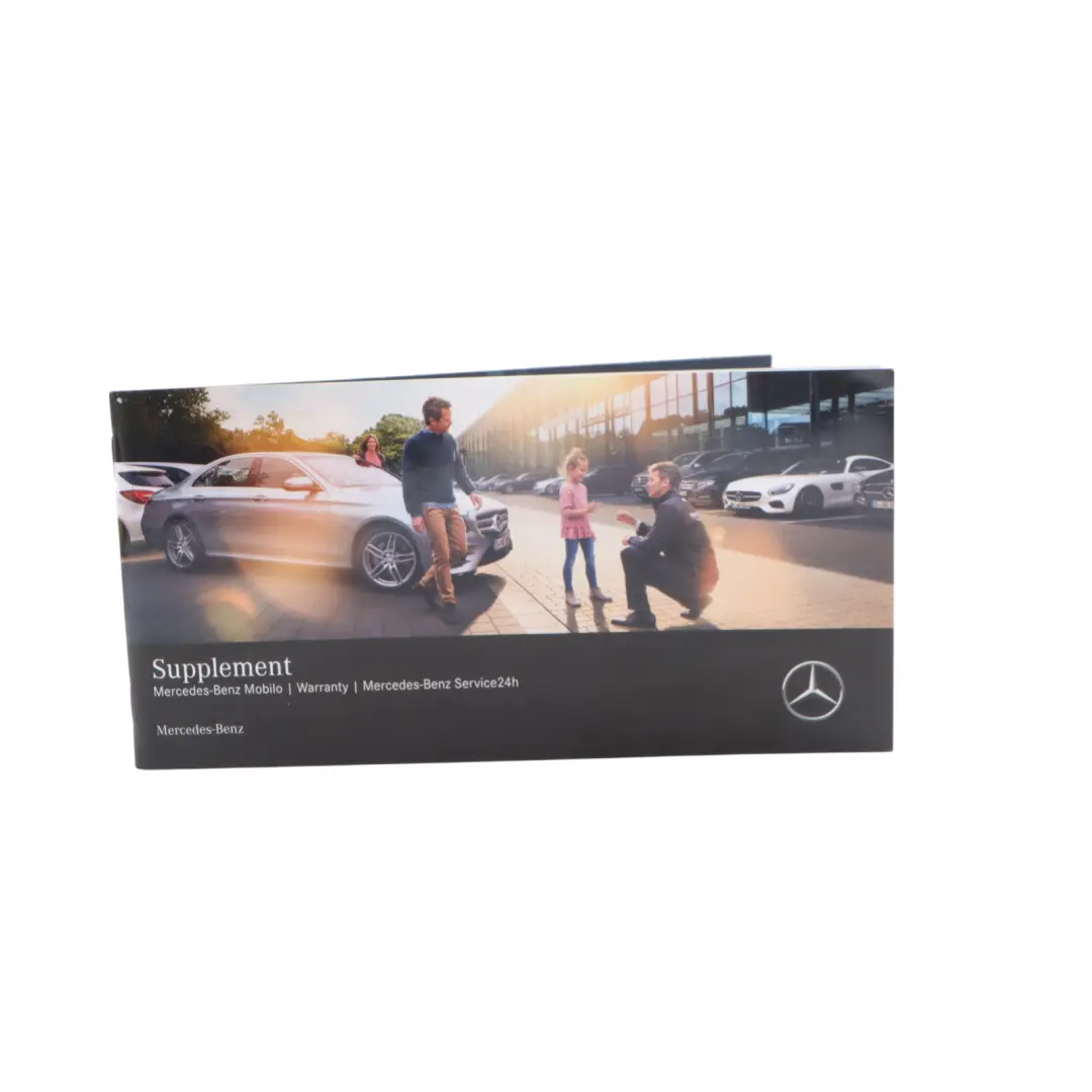 Mercedes W176 Owner's Handbook Service Booklet Slipcase Pouch Case Wallet