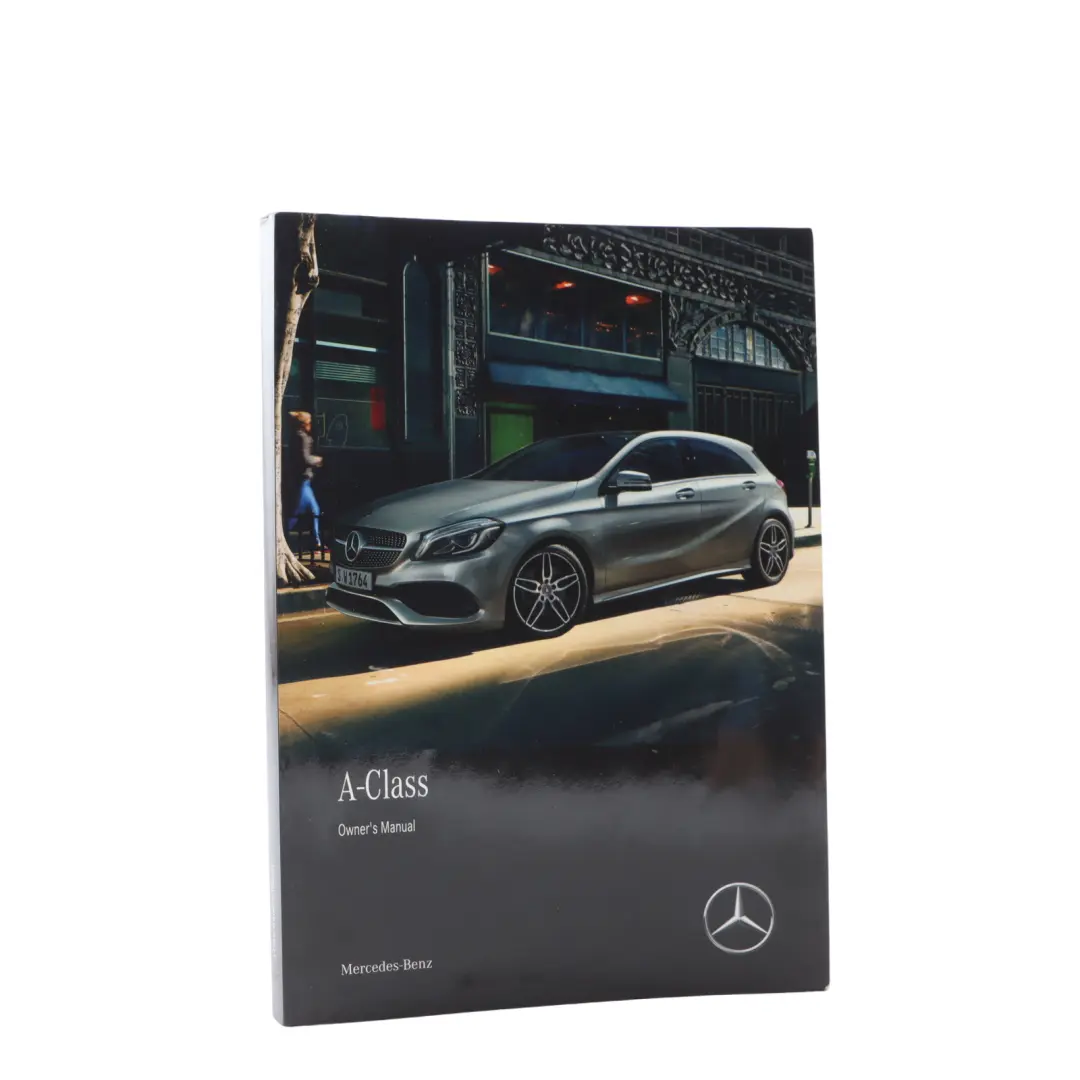 Mercedes W176 Owner's Handbook Service Booklet Slipcase Pouch Case Wallet