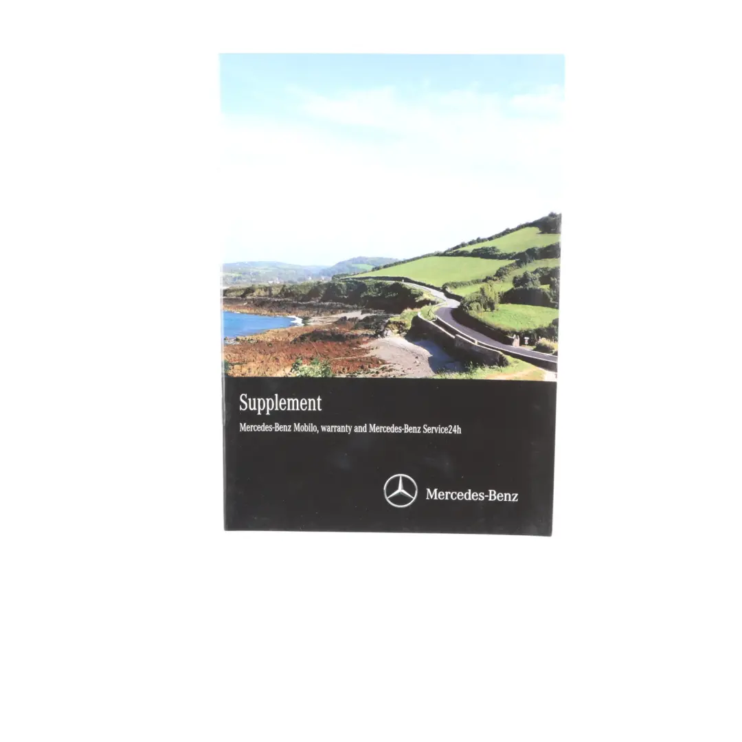 Mercedes W176 Owner's Handbook Service Booklet Slipcase Pouch Case Wallet