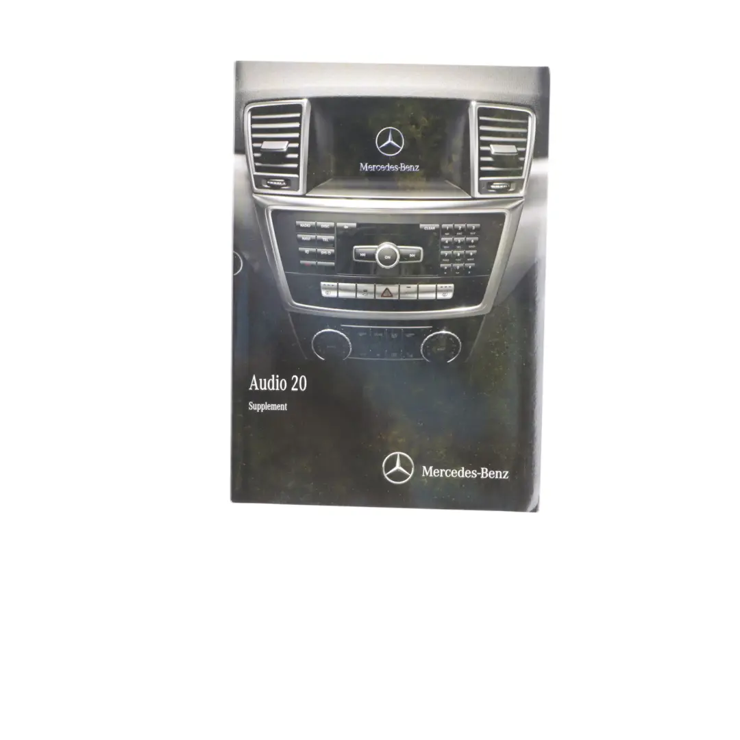 Mercedes W176 Owner's Handbook Service Booklet Slipcase Pouch Case Wallet
