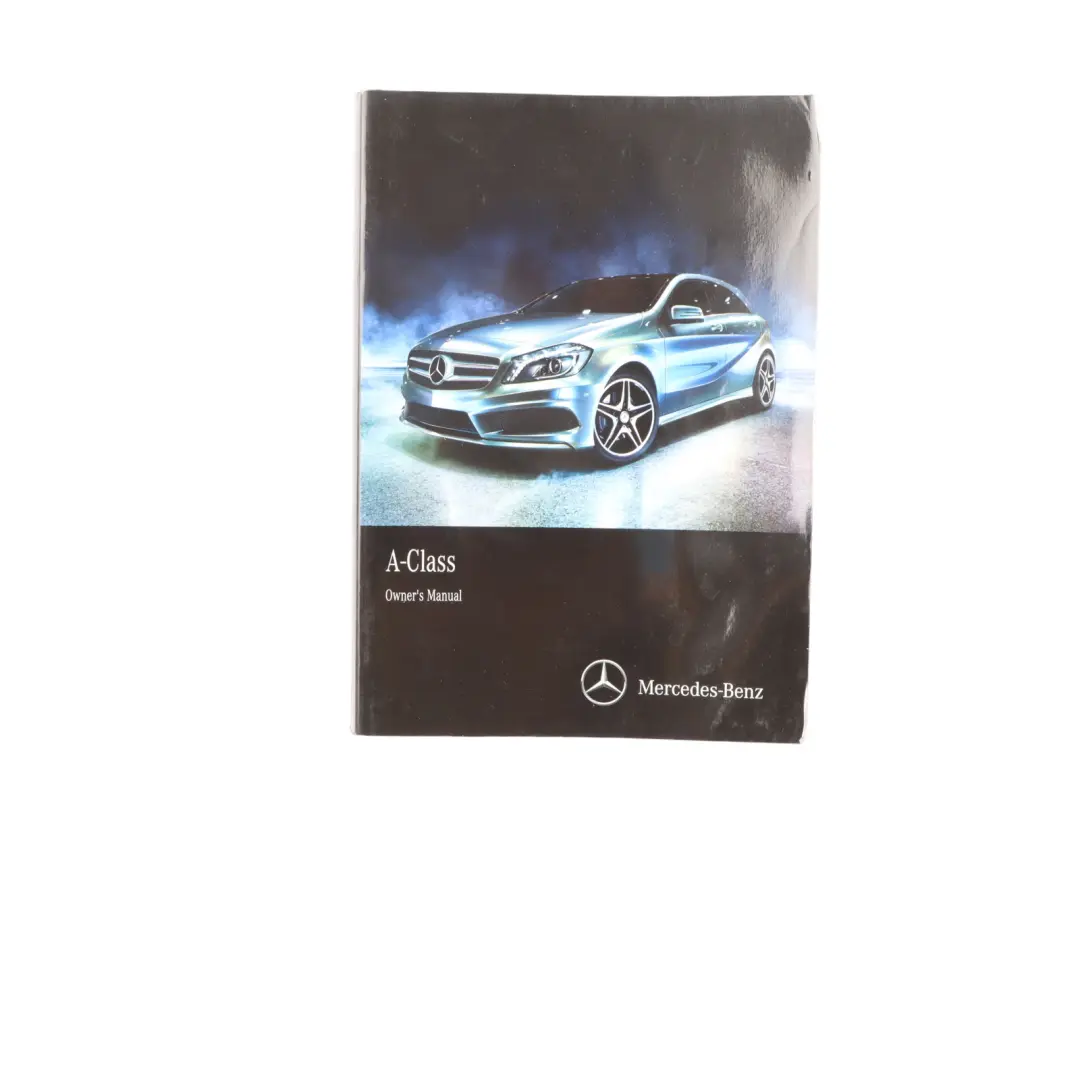 Mercedes W176 Owner's Handbook Service Booklet Slipcase Pouch Case Wallet