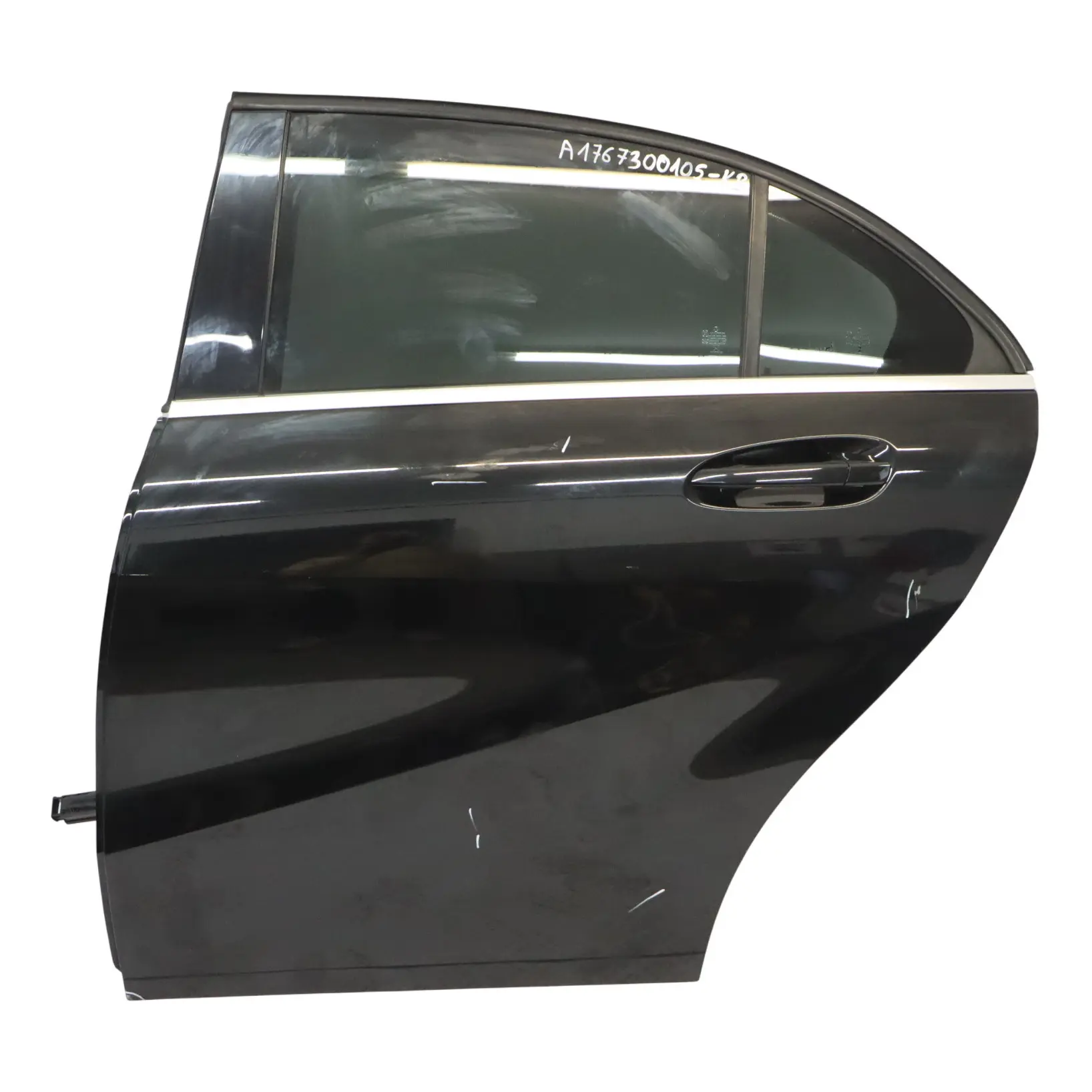 Mercedes W176 Door Rear Left N/S A-Class Kosmos Cosmic Black Metallic - 191