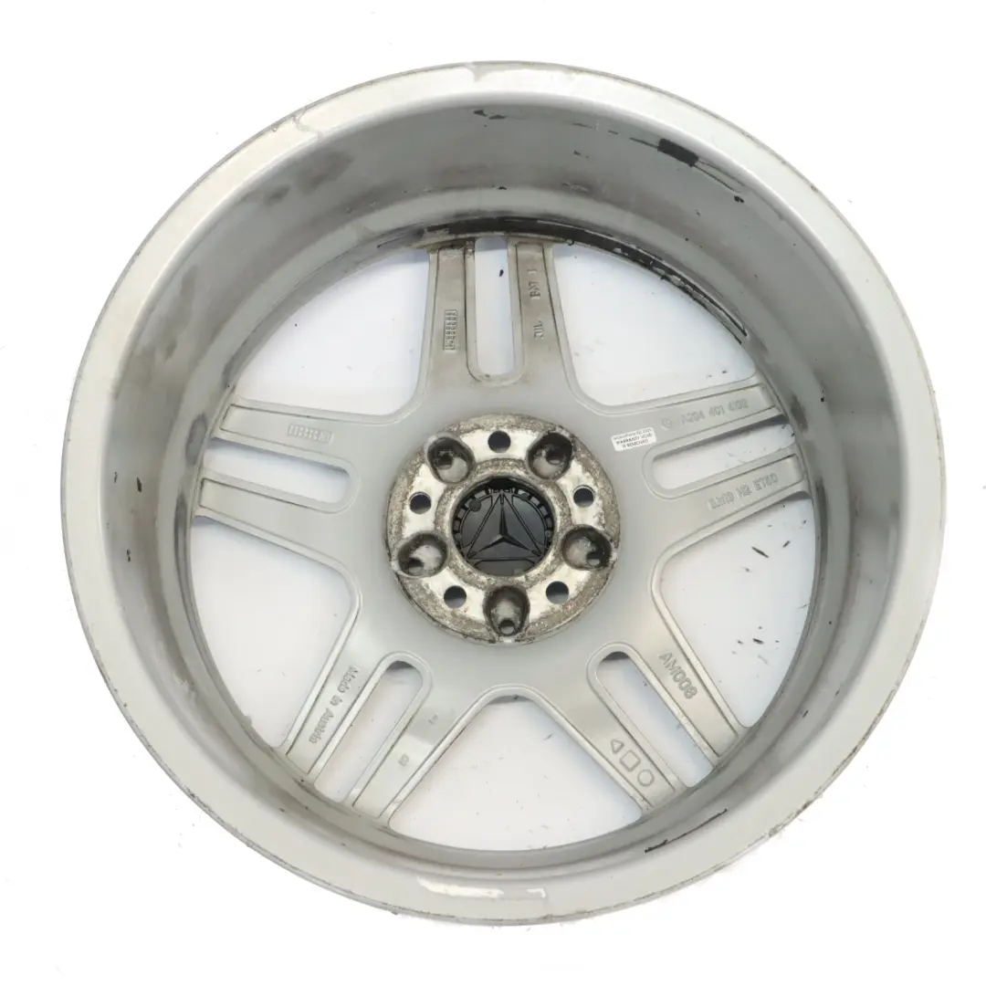 Mercedes W204 AMG Front Silver Wheel Alloy Rim 18" ET:50 8J A2044014102