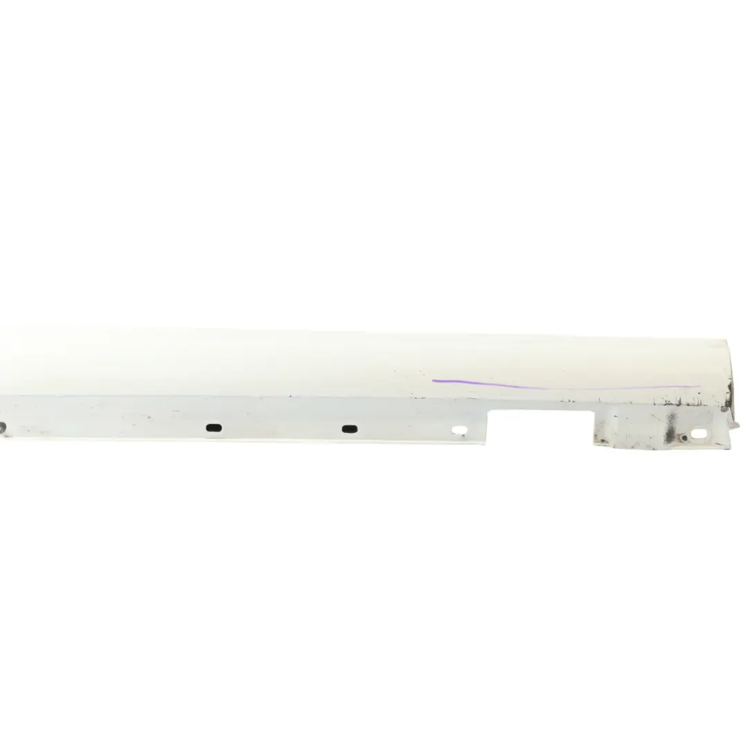 Mercedes W204 Side Skirt Cover Door Sill Panel Right O/S Diamond White - 799