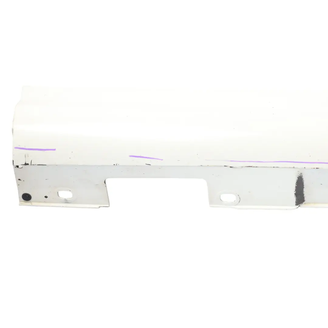 Mercedes W204 Side Skirt Cover Door Sill Panel Right O/S Diamond White - 799