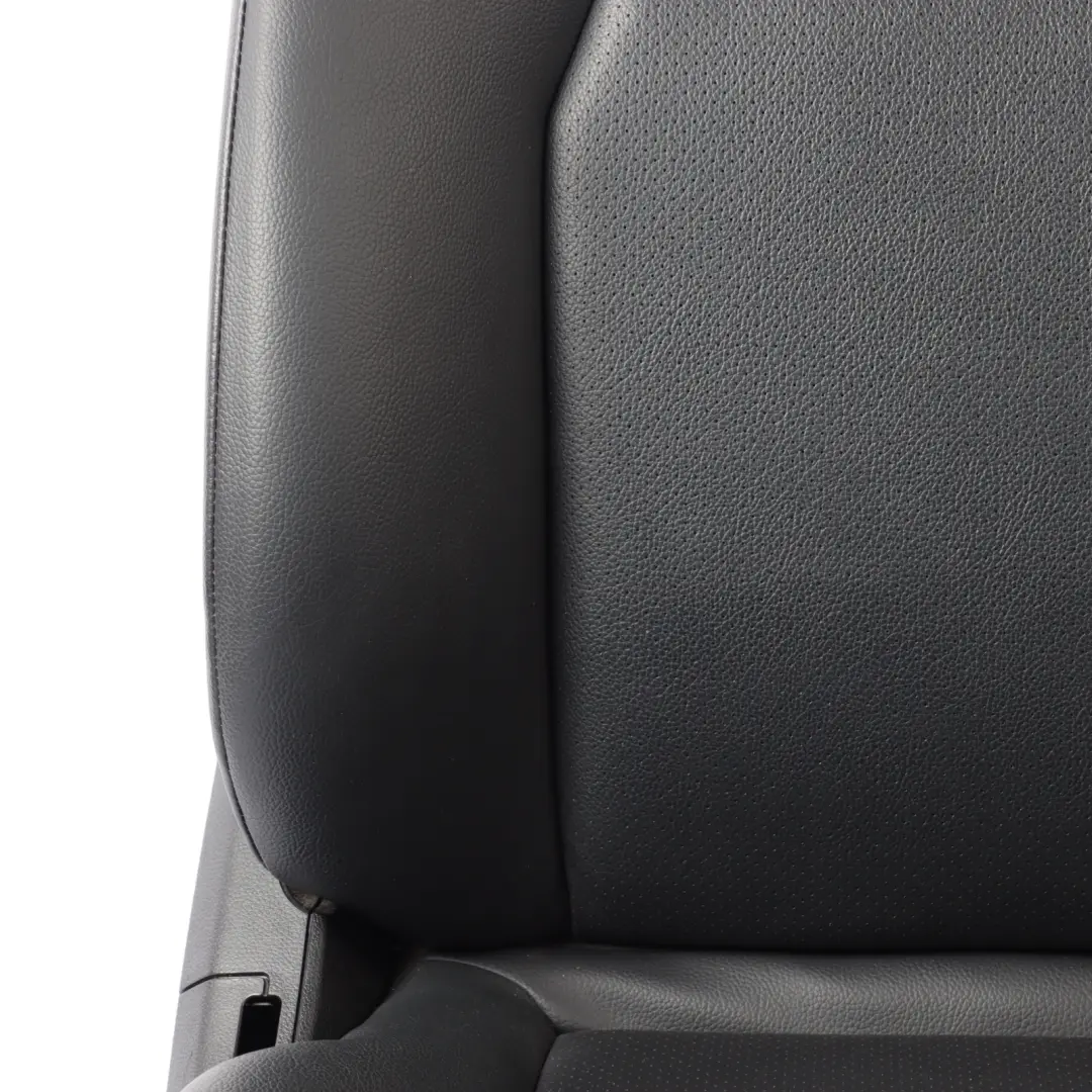 Mercedes W204 Front Right O/S Seat Black Imitation Leather Interior