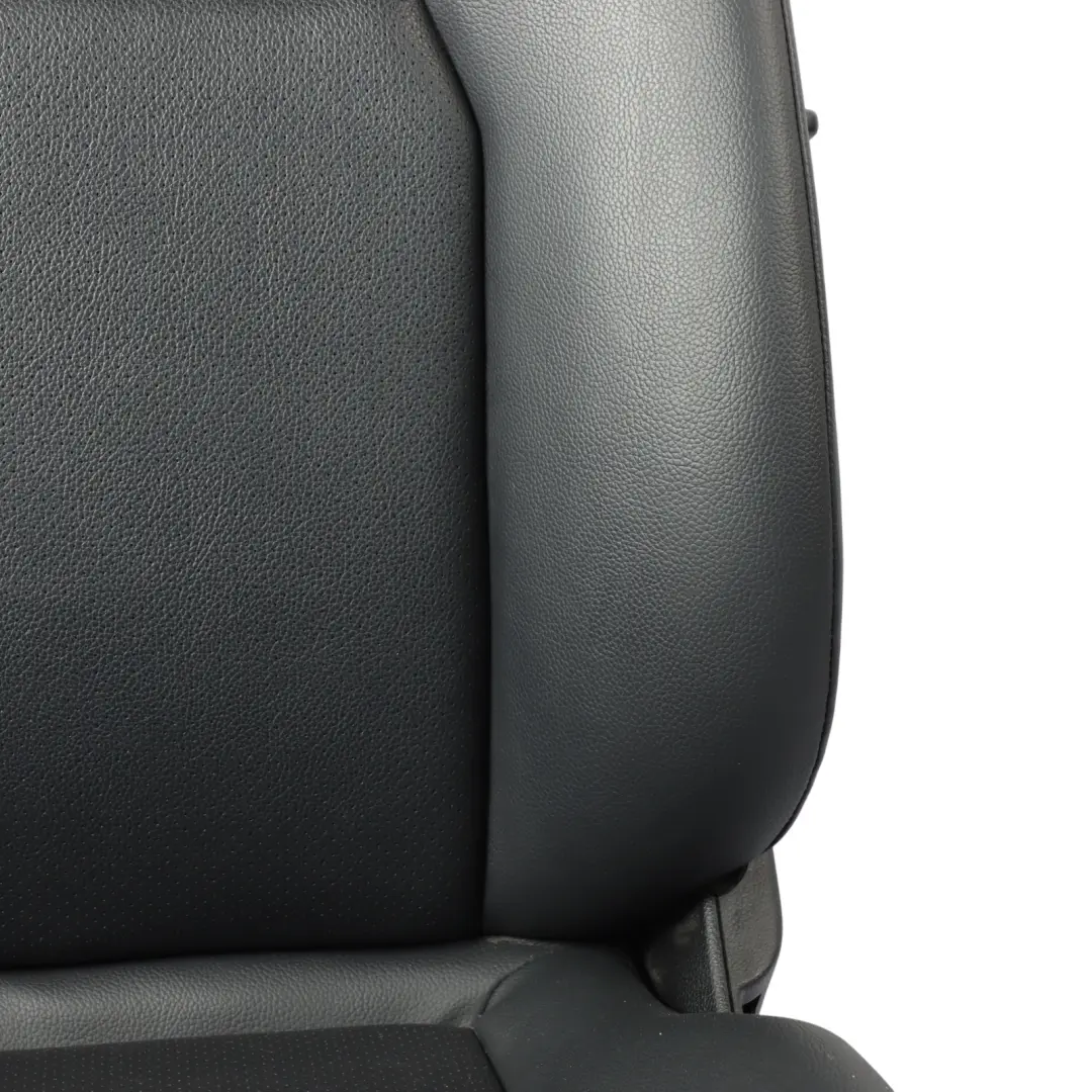 Mercedes W204 Front Right O/S Seat Black Imitation Leather Interior
