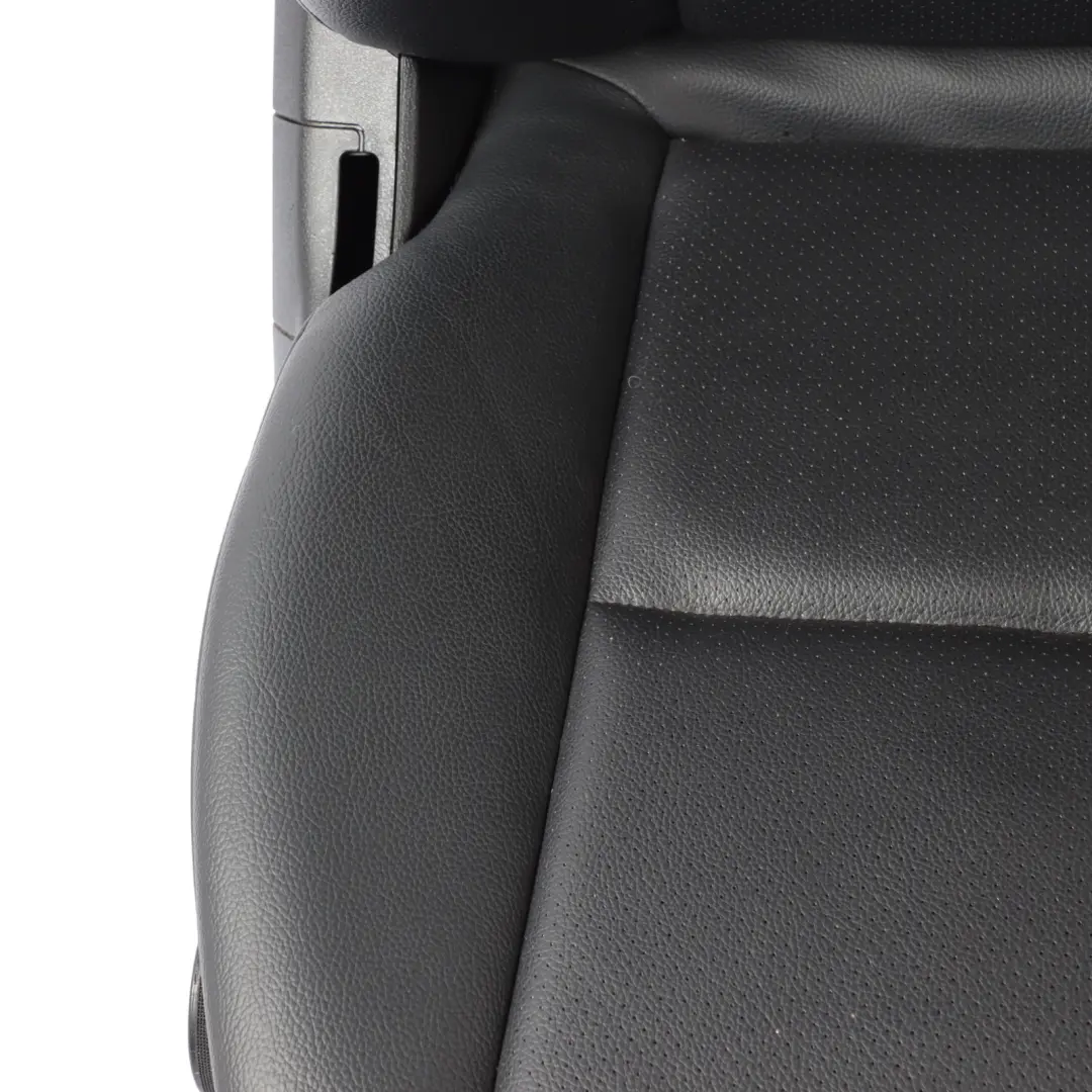Mercedes W204 Front Right O/S Seat Black Imitation Leather Interior
